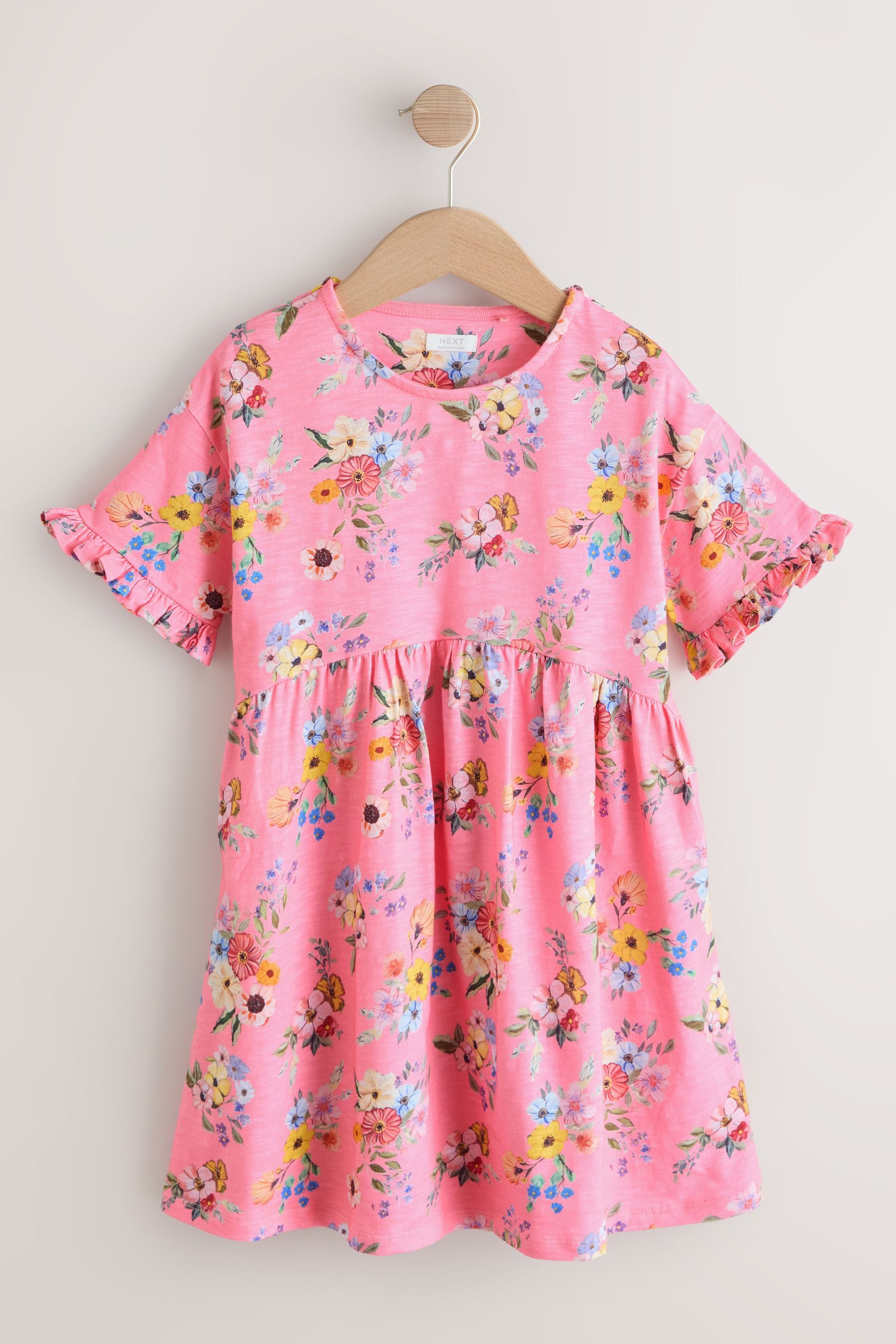 Next Jerseykleid Kurzärmliges Jersey-Kleid (1-tlg)