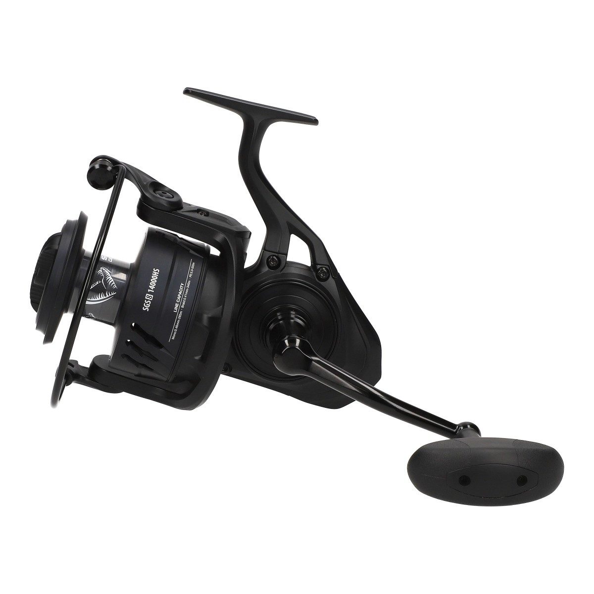 Meeresrolle Savage Gear Rolle SGS8 14000HS FD Black 8+1BB Salzwasser Spinnrolle
