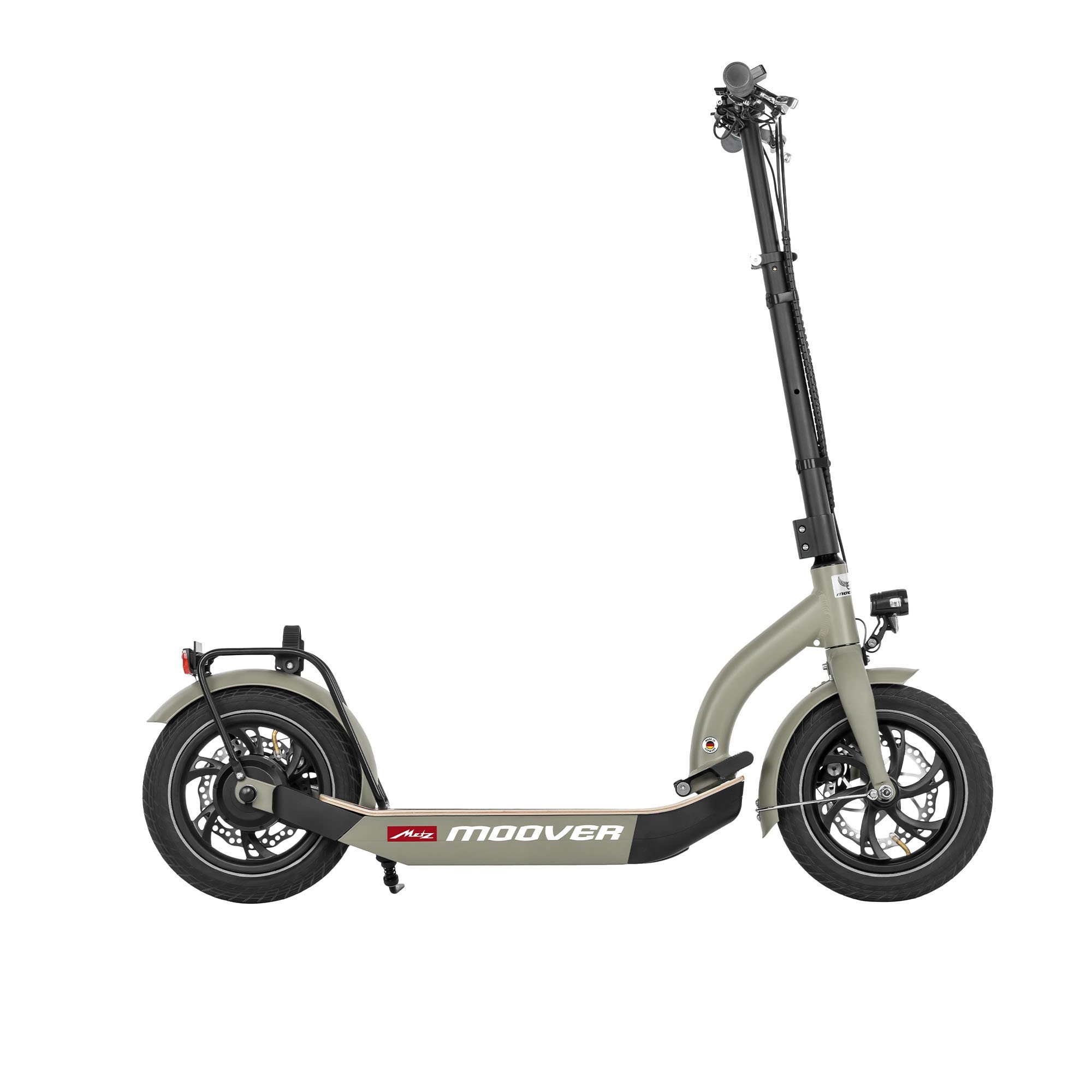 vidaXL Elektroroller Elektro Scooter Kinderroller Roller klappbar 120 W Rot 