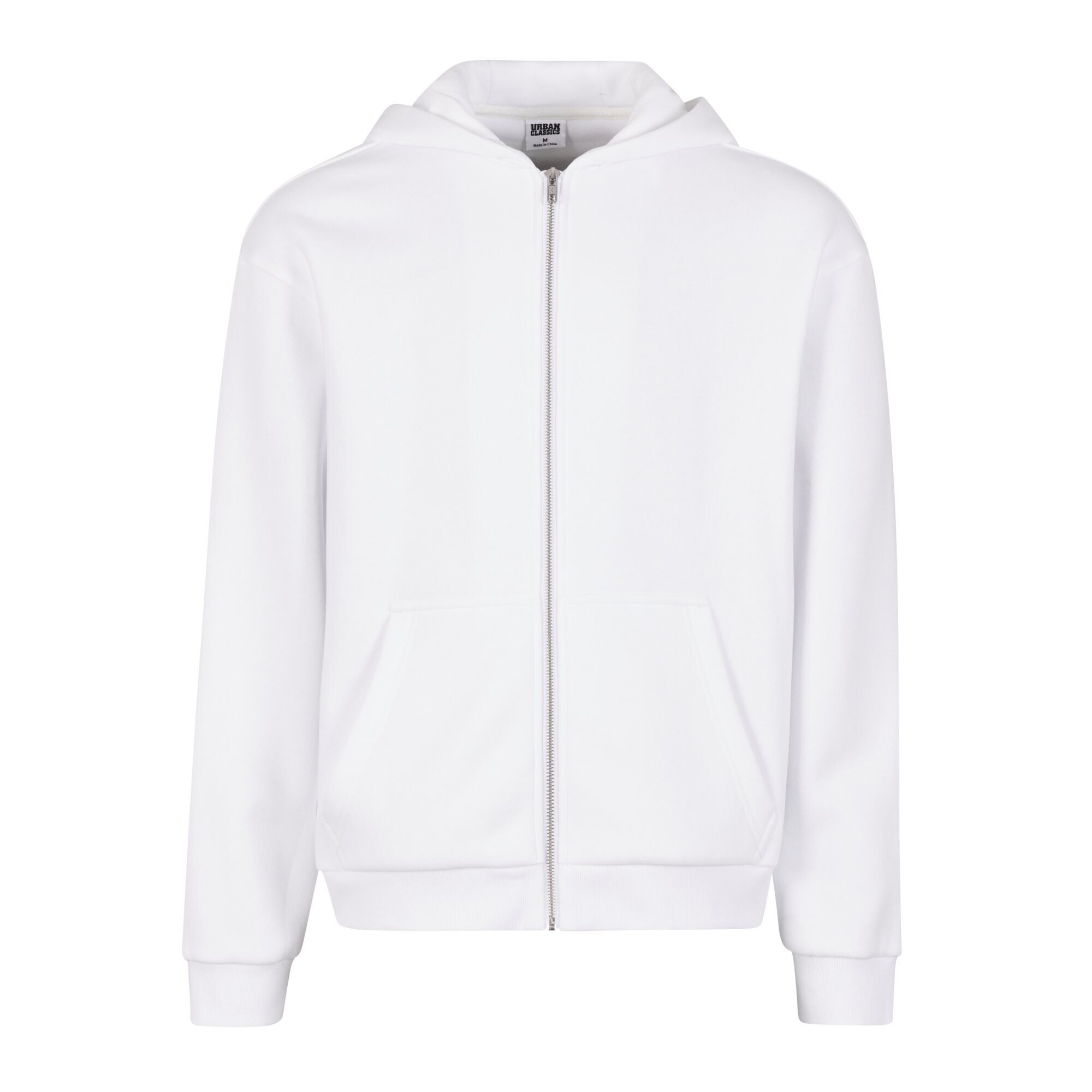 URBAN CLASSICS Kapuzensweatjacke Urban Classics Fluffy Zip Hoody (Sweatjacke, Zip Hoody, Sweatjacke, Kapuzenjacke)