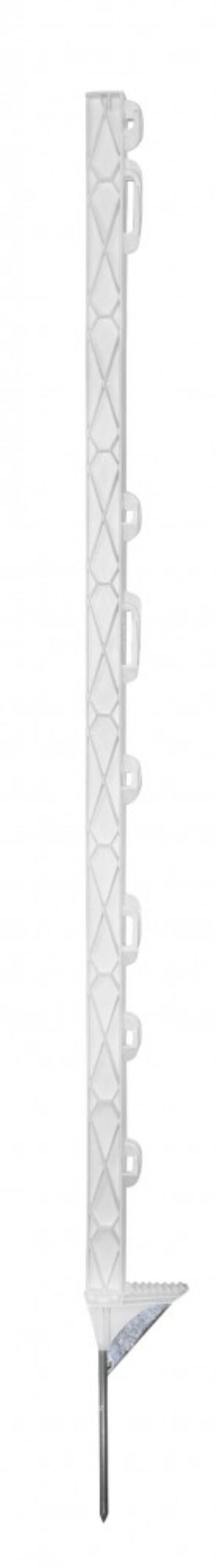 Kerbl Weidenzaun 20 Stück Weidezaunpfahl Titan Plus 108 cm Weiss