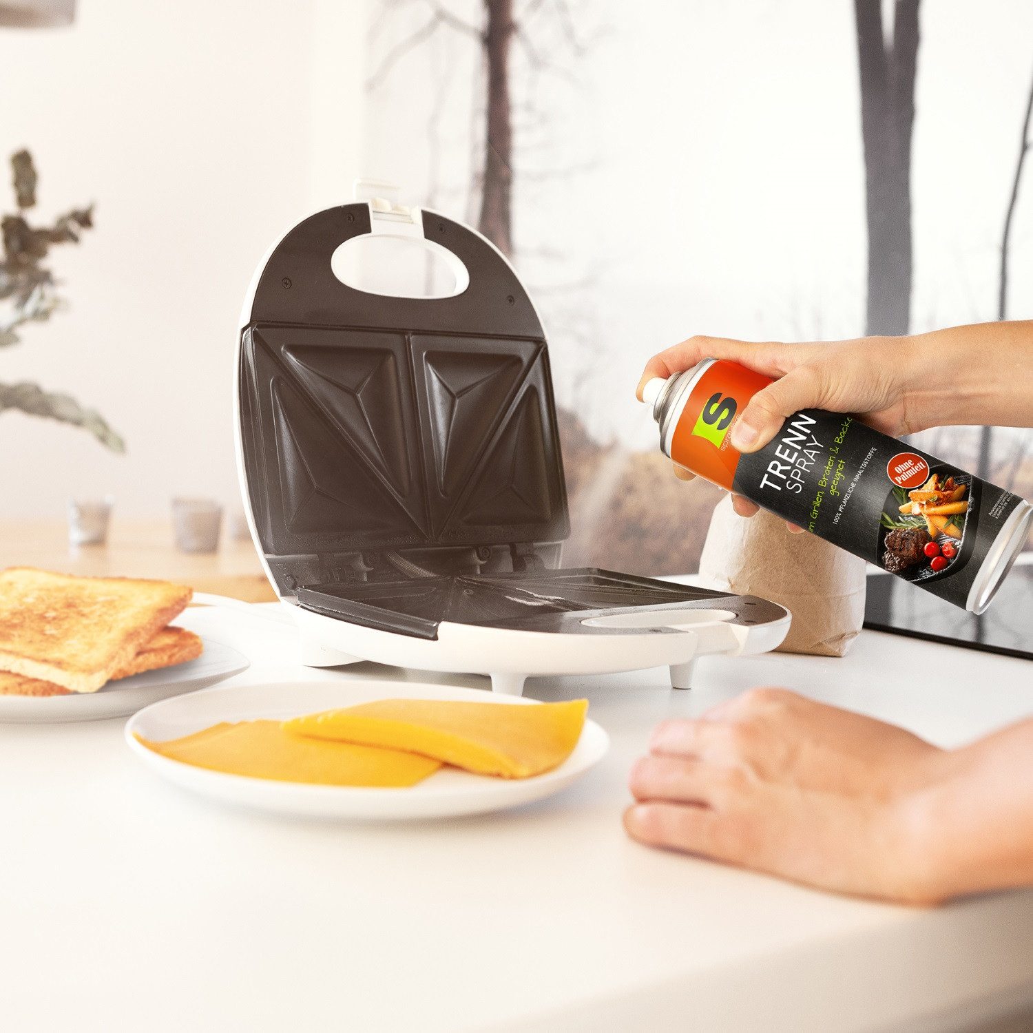 Spraytive Speiseöl 2x 400ml BBQ Trennspray - Antihaftspray zum Grillen, Braten & Backen, Made in Germany – Bild 5 von 5