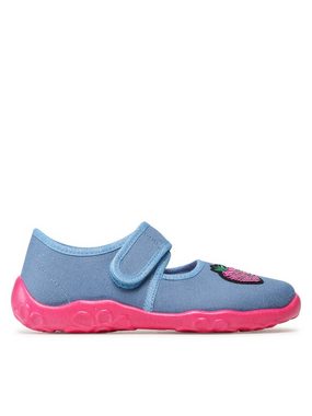 Superfit Hausschuhe 1-000280-8030 S Blau/Pink Hausschuh