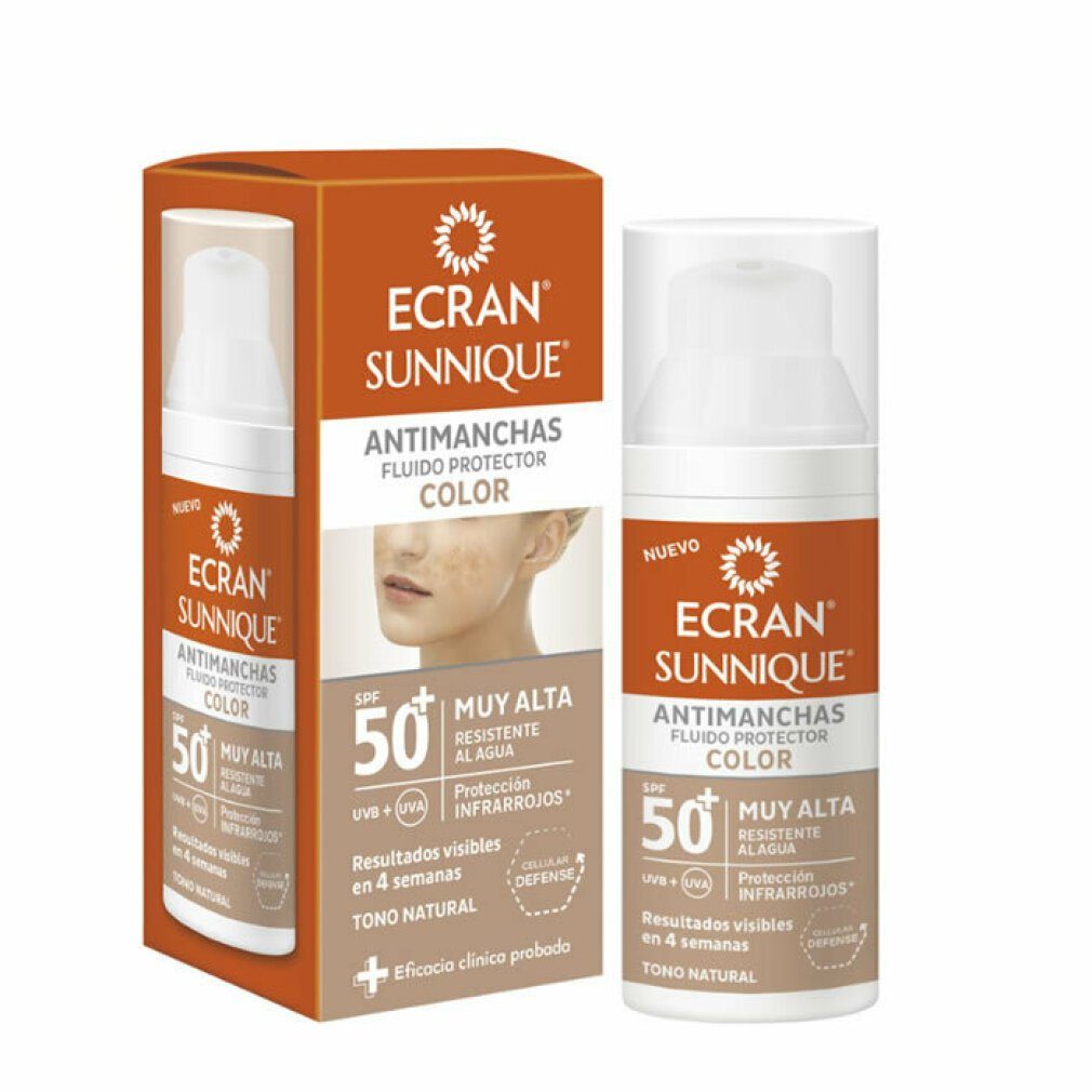 Ecran Sonnenschutzcreme Sunnique Antimanchas Color Spf50 50ml