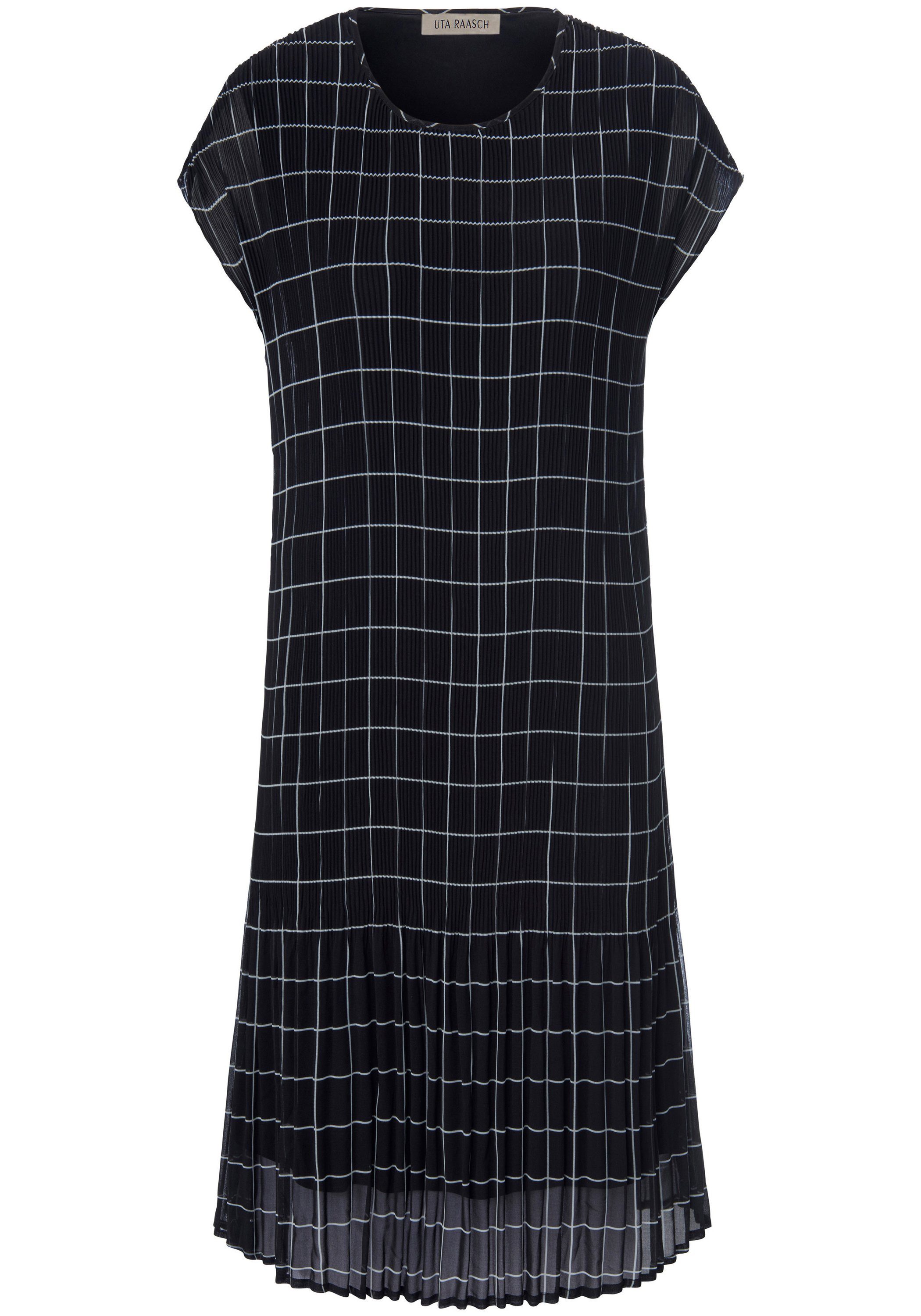 Uta Raasch Abendkleid Sleeveless dress with . check pattern
