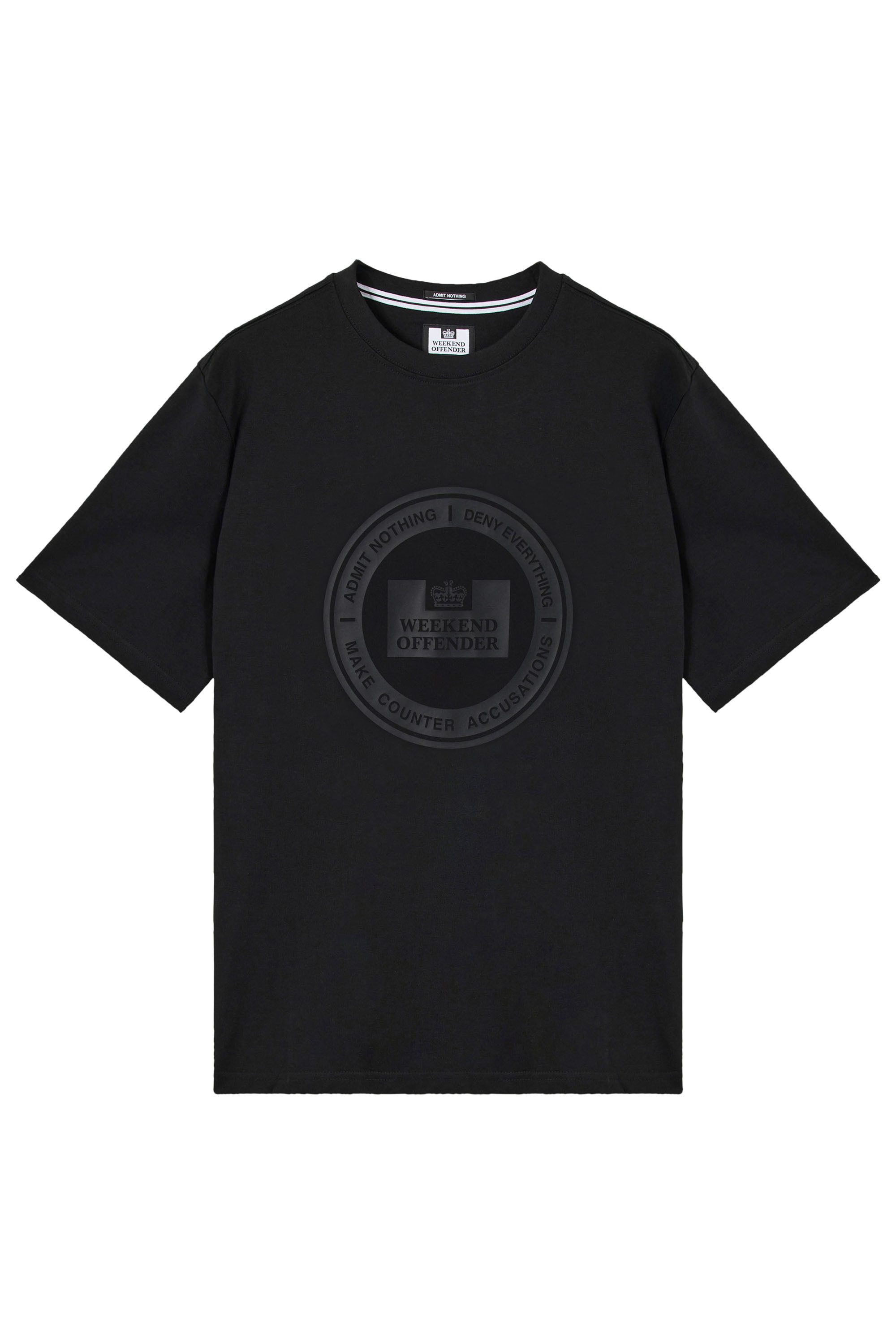 Weekend Offender T-Shirt DENY GRAPHIC TEE Herren T-Shirt Herren, leichtes Kurzarmshirt, Sporttrikot, Outdoor, Sale