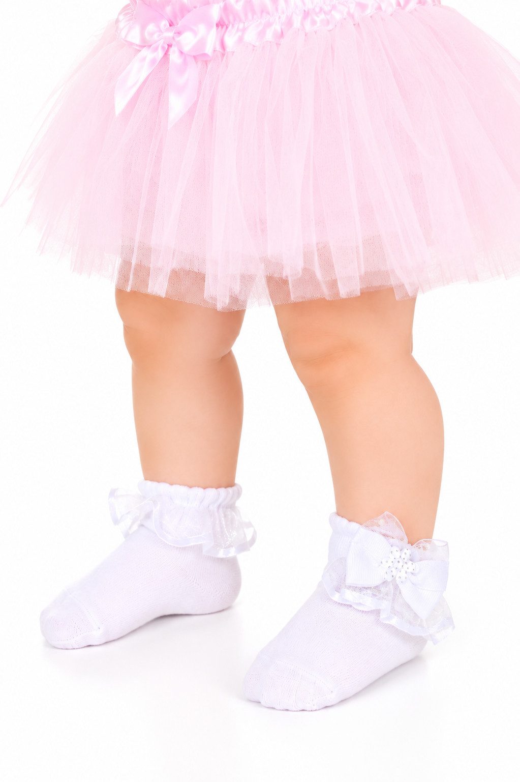 Socken Socken für Baby und Kinder Strümpfe mit Rüschen 0 Mon - 8Jahren