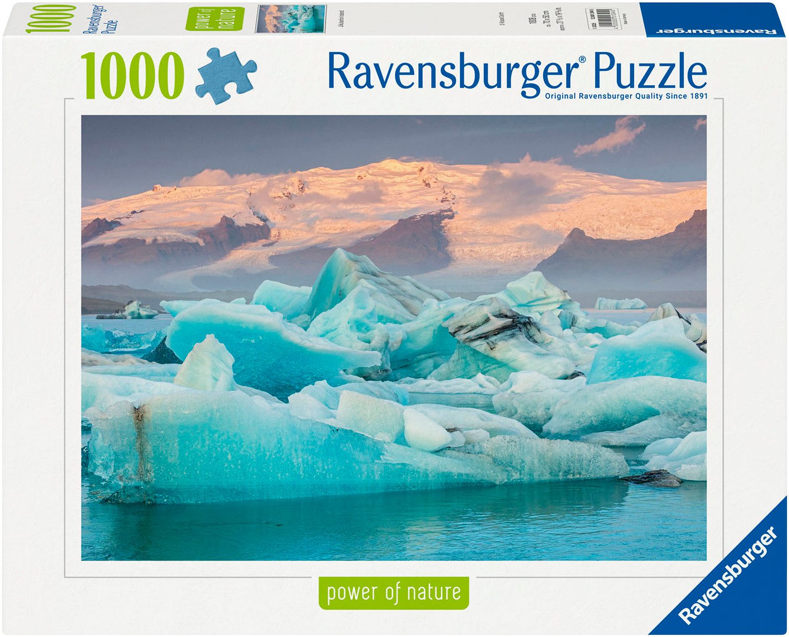 Ravensburger Puzzle power of natur, Jökulsarlon Iceland, 1000 Puzzleteile, günstig online kaufen
