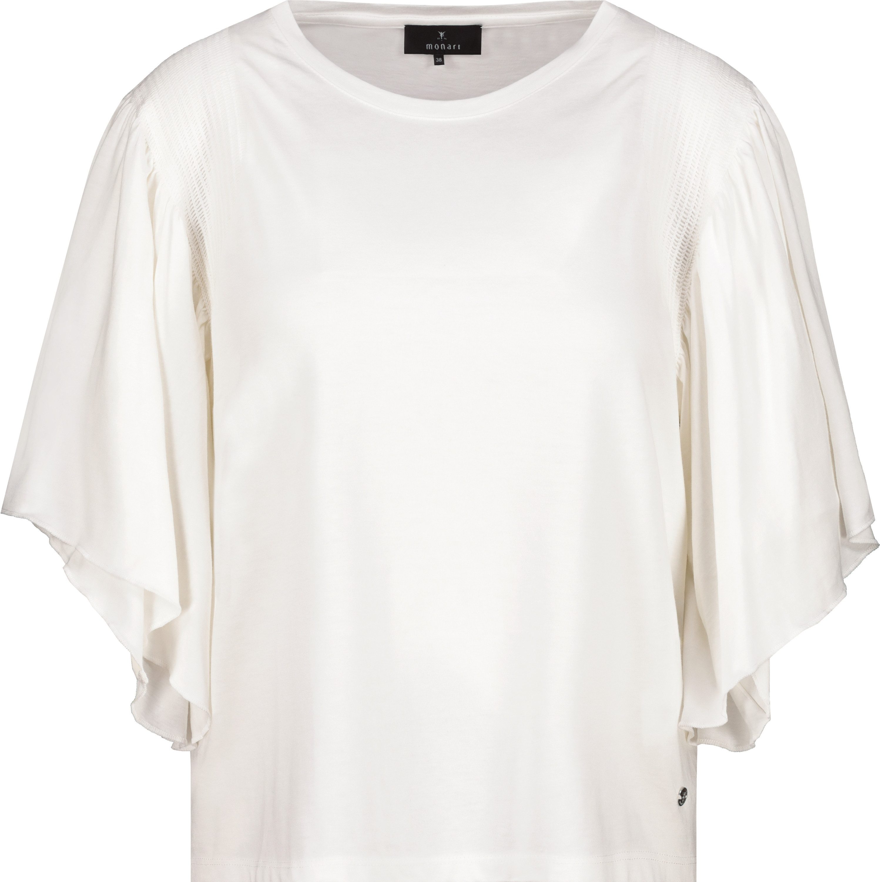 Monari Kurzarmshirt 408688 off-white günstig online kaufen