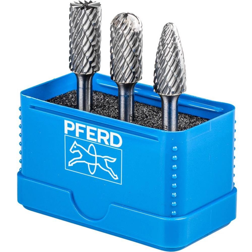 1414 Hartmetallfrässtift mm ø Schaft Set Pferd 3 Fräser-Set