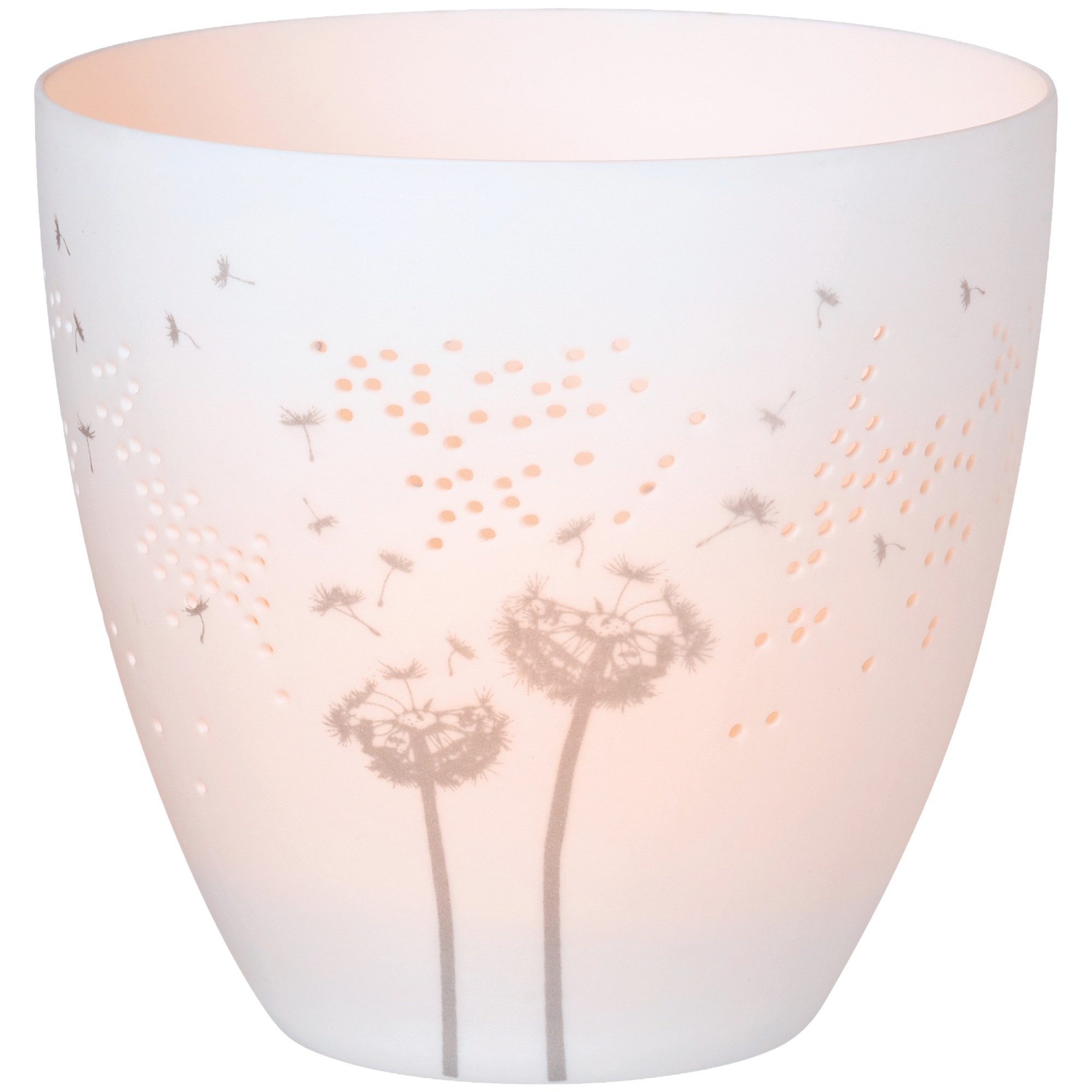 Räder Teelichthalter räder Poesielicht Pusteblume Weiß günstig online kaufen