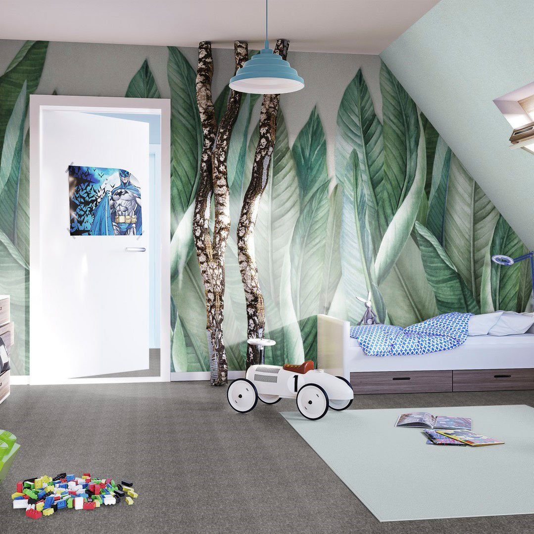 Teppichboden Schlingenteppich Kiruna, 400/500 mm, dunkel-grau Kinderzimmer, Schlafzimmer, Breite Höhe: rechteckig, cm Bodenmeister, 7 Wohnzimmer