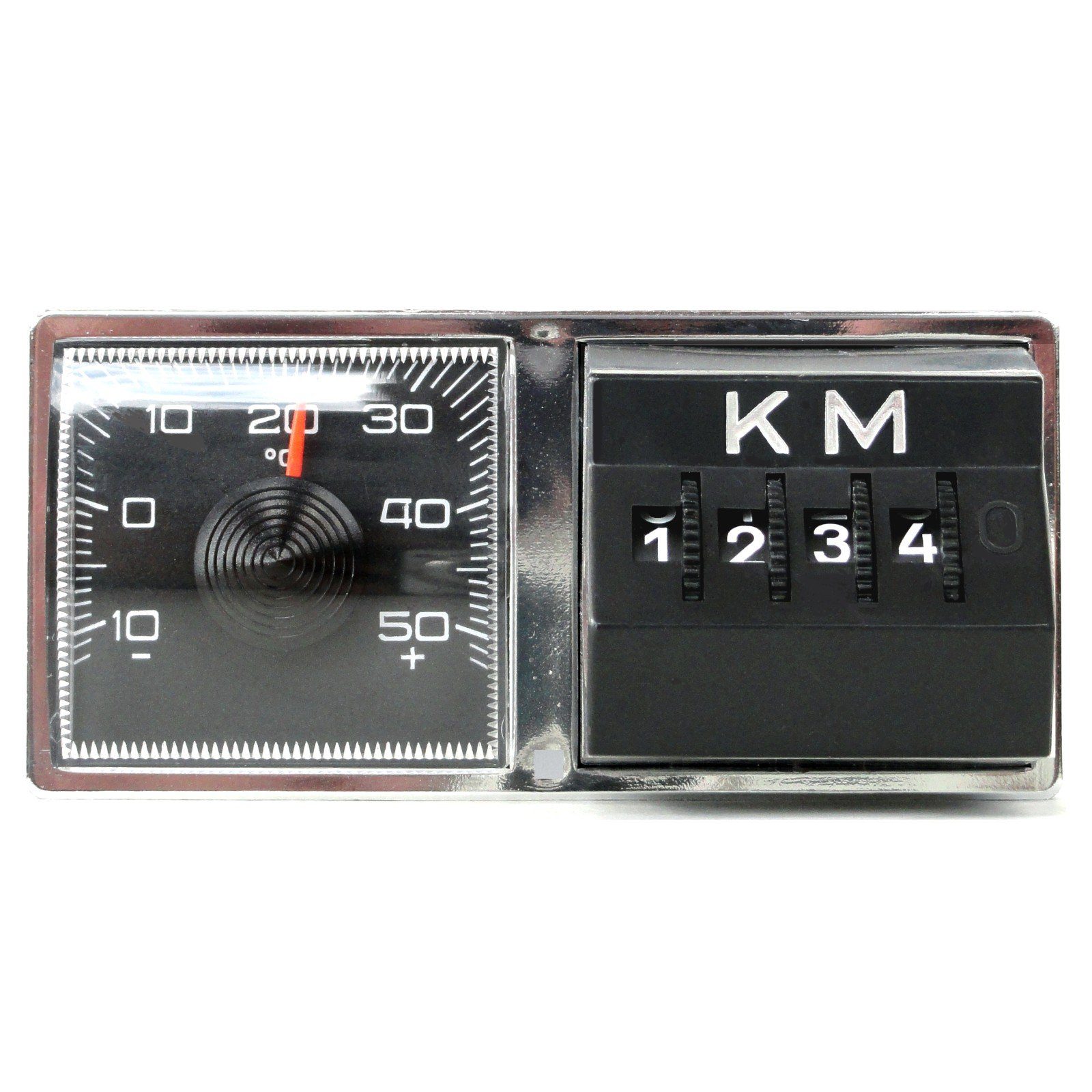 HR Autocomfort Aquarienthermometer Bimetall Thermometer und mechanischer Kilometerzähler aus 1970