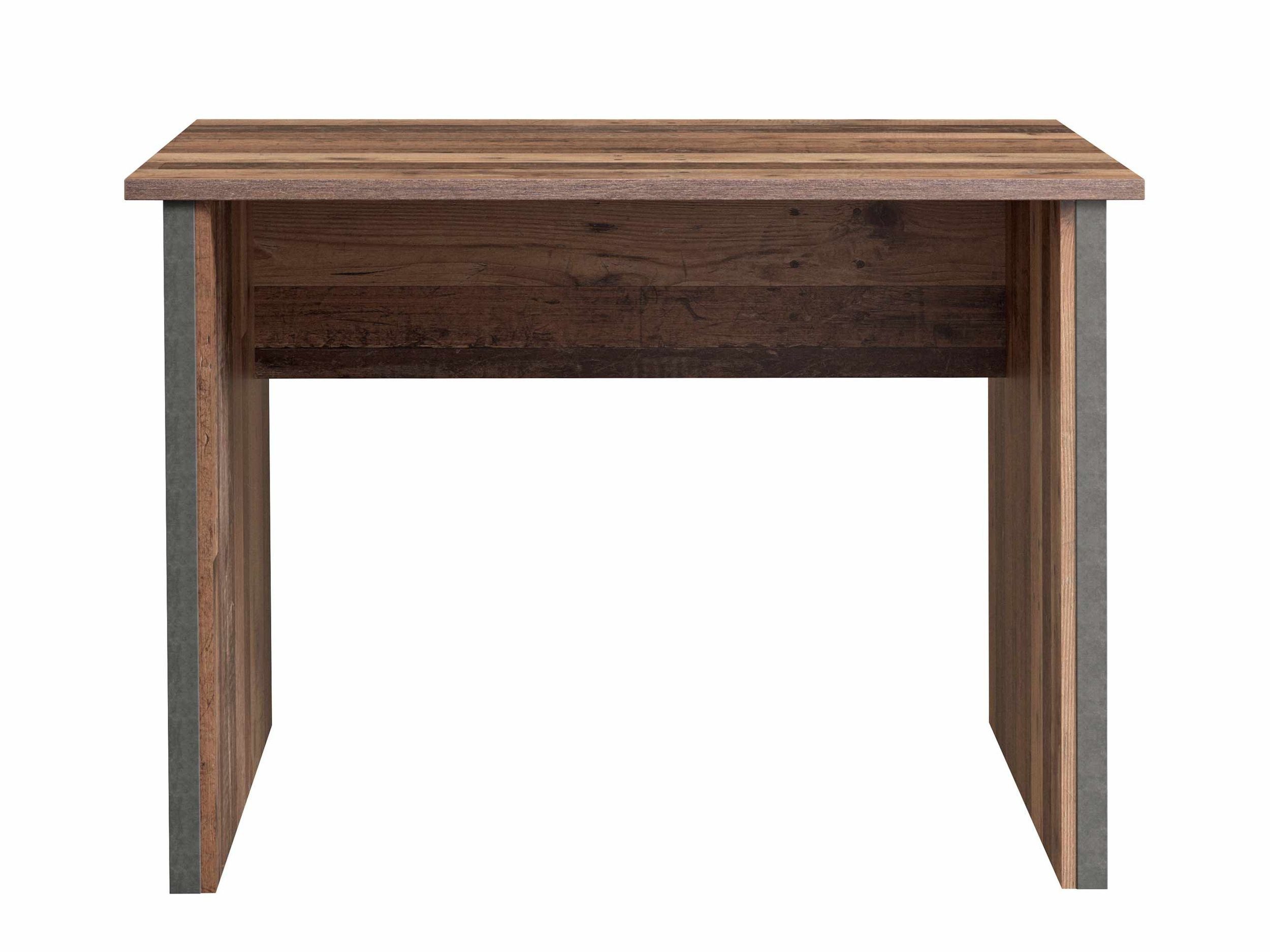 FORTE Schreibtisch Eckschreibtisch Arbeitstisch CLIF - Old Wood Vintage und Beton Optik