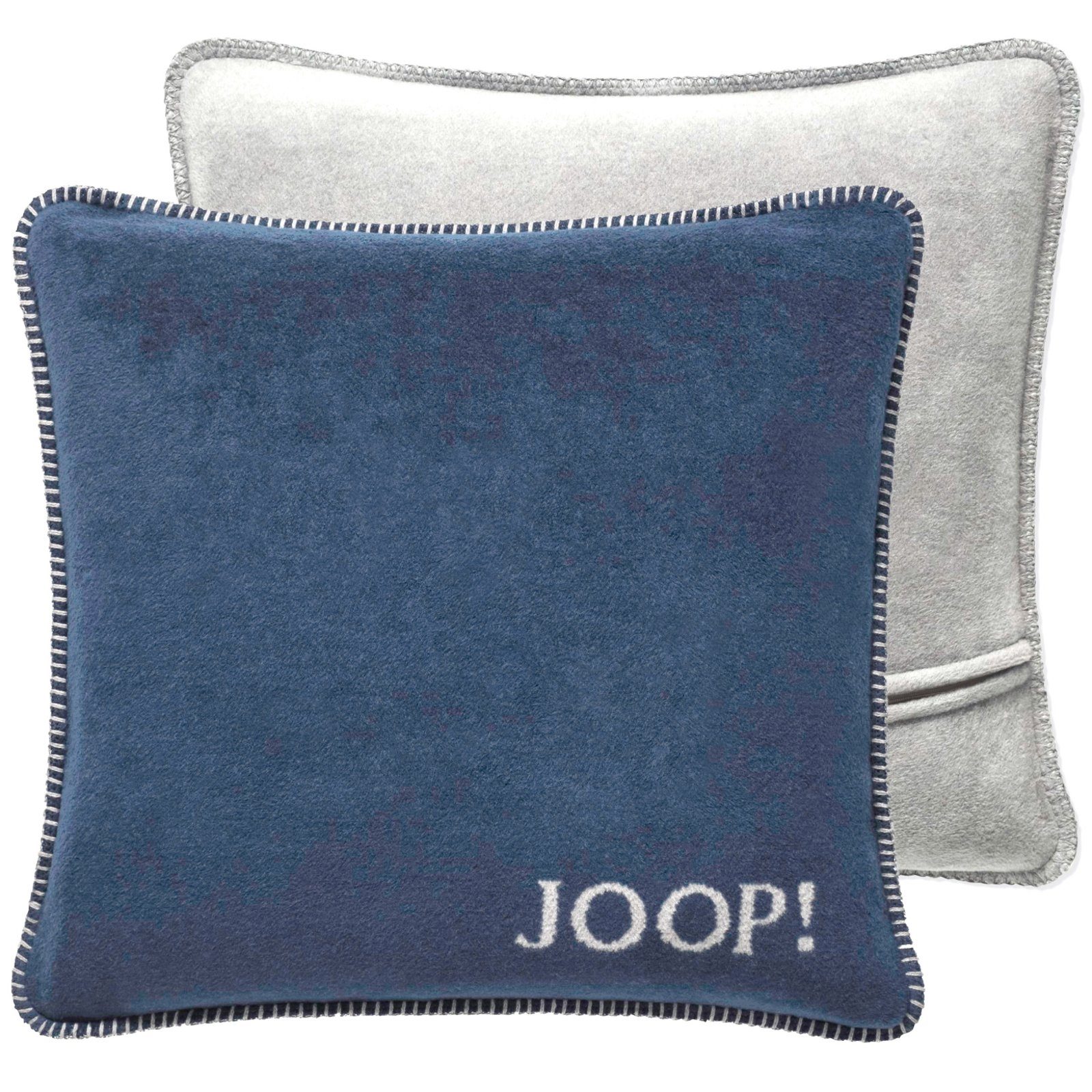 JOOP! Dekokissen Kissenhülle UNI Doubleface 50x50 günstig online kaufen