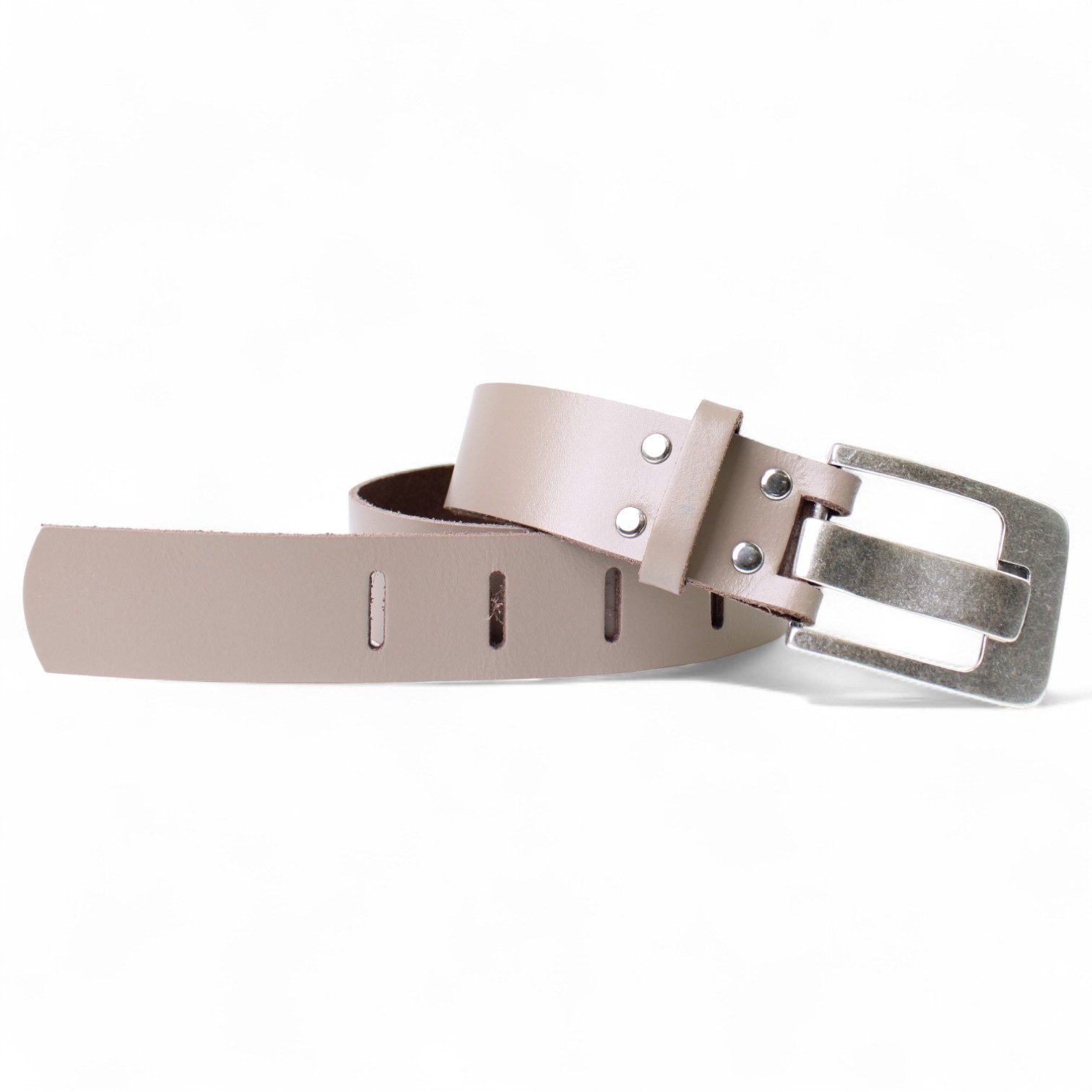 FRONHOFER Taillengürtel Damen Rindleder breit (1-St) 4 cm, Breitdorn, fürs Kleid