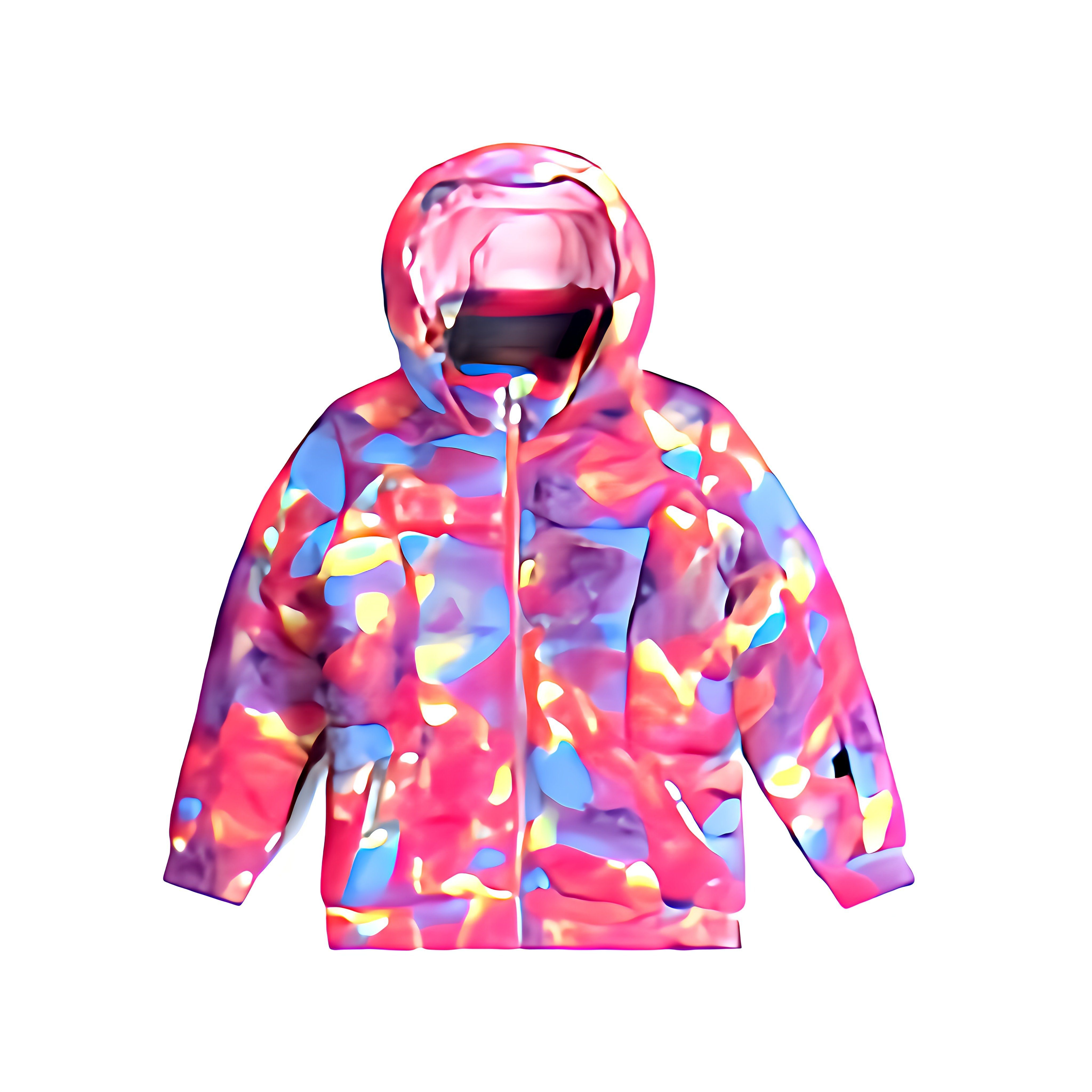 combo pink Zadie Spyder Jackets Down für Synthetic Mädchen Skijacke