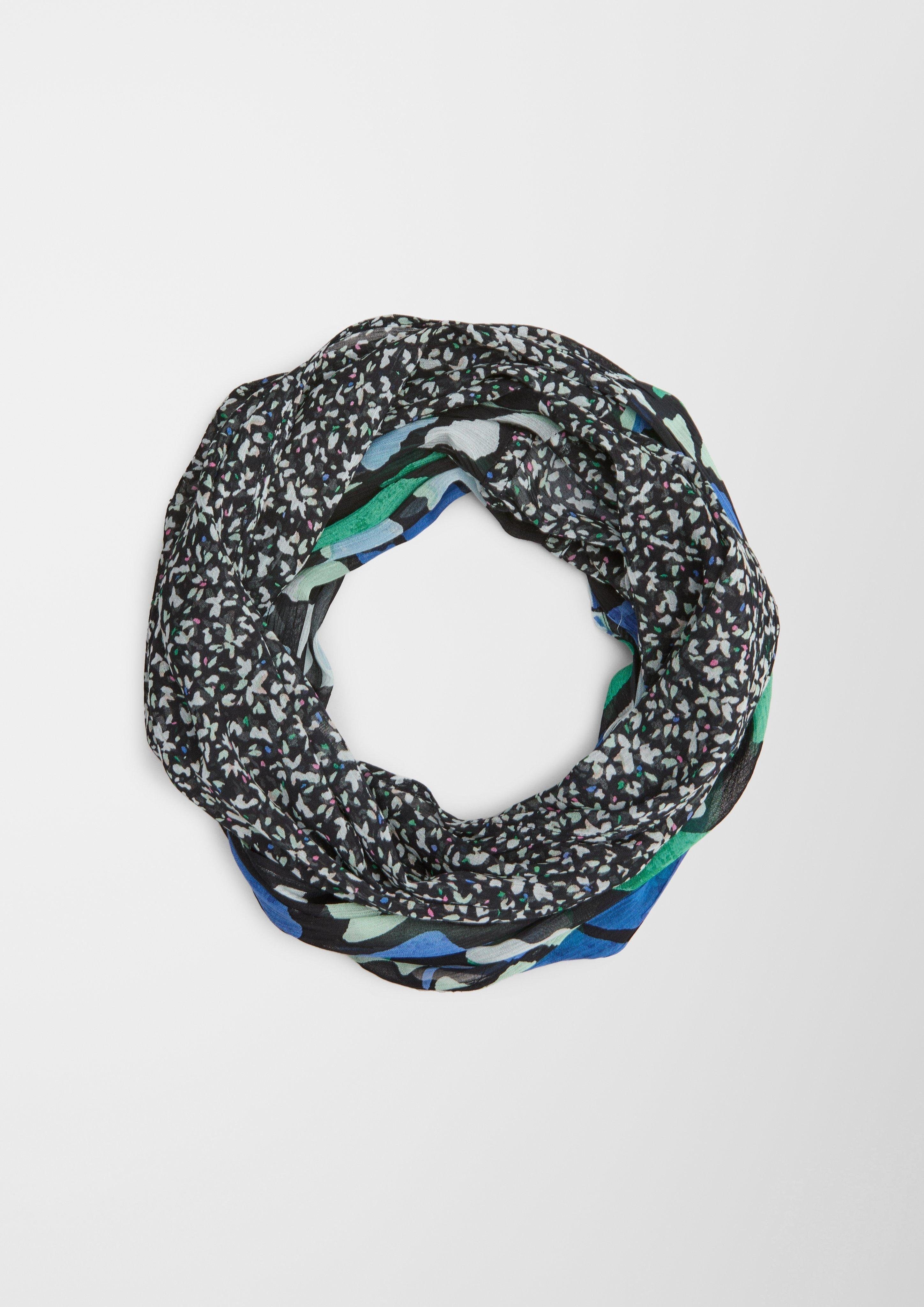 s.Oliver Halstuch Loop-Schal aus schwarz Modal