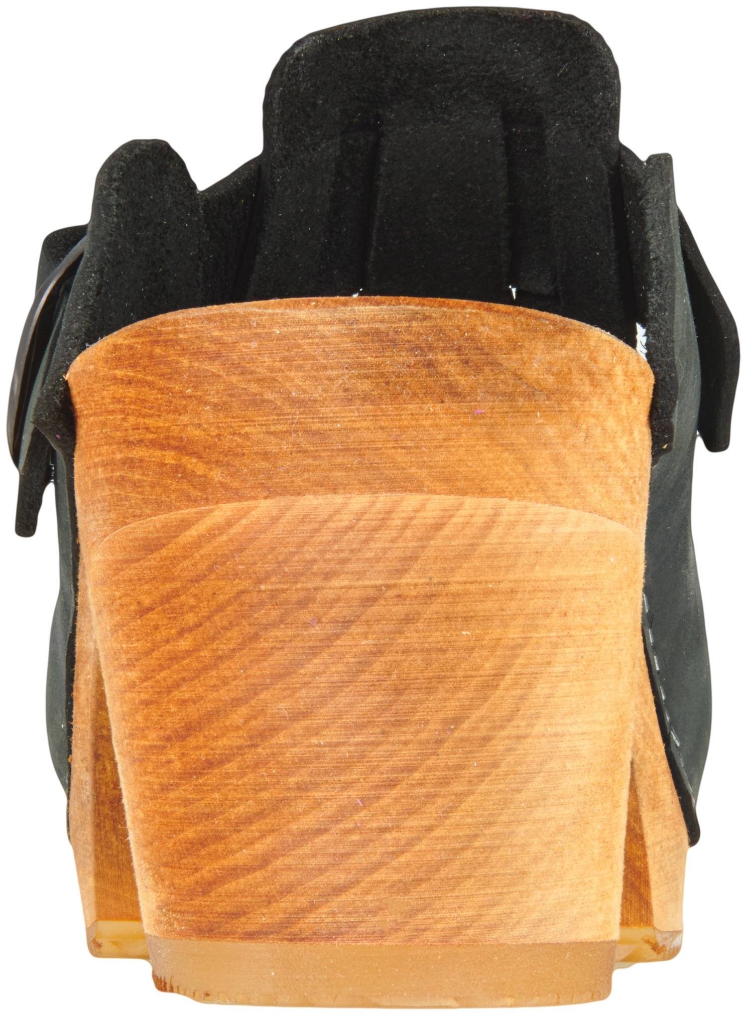 Sanita Sanita Wood Malulo Square Clog