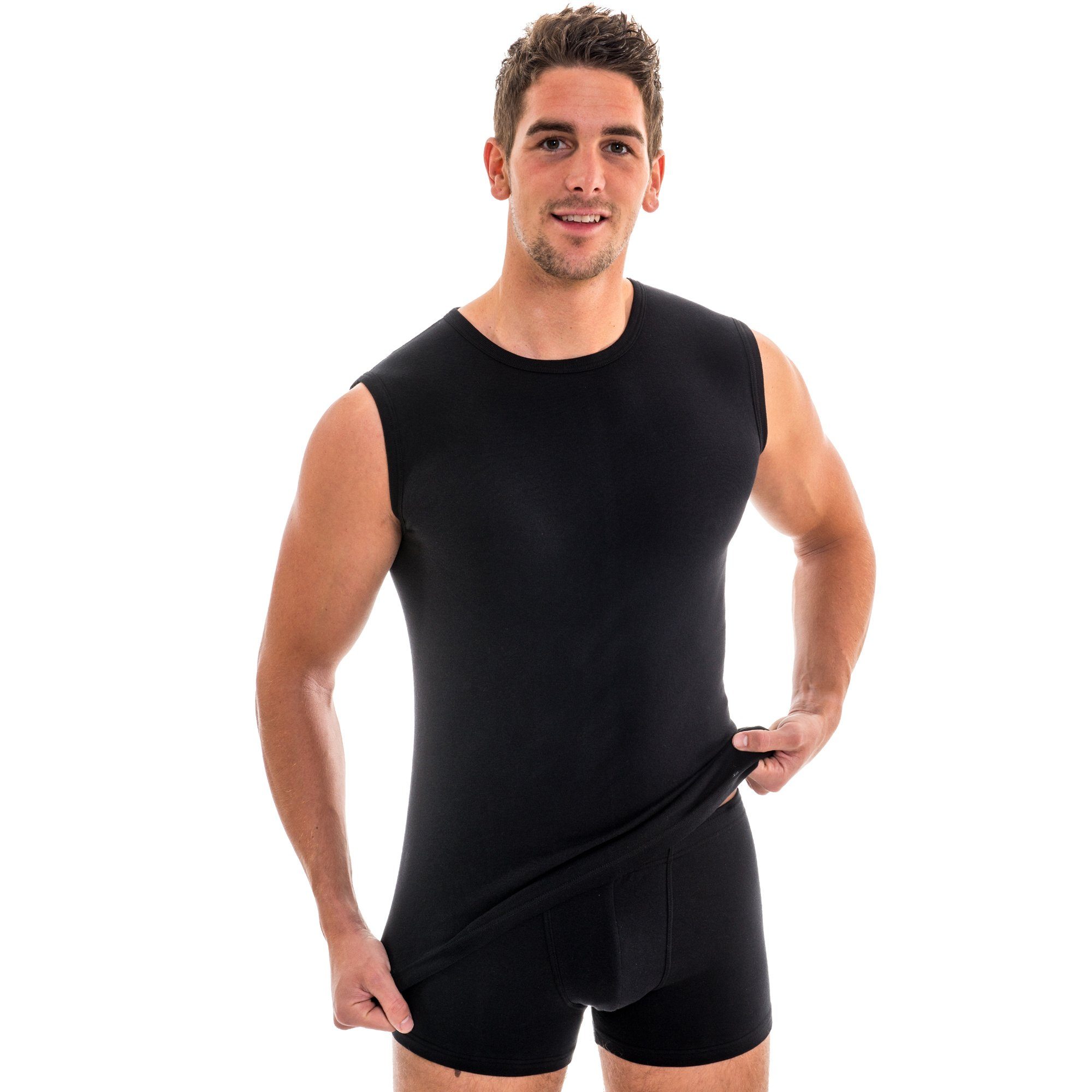 HERMKO Funktionsunterhemd 63040 Herren Funktions Tank Top - Sport- und Arbe günstig online kaufen