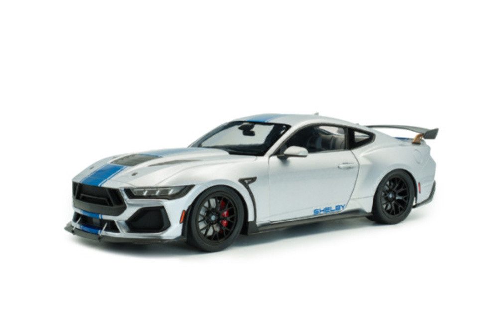 Solido Modellauto Ford Shelby Mustang Super Snake 2025 grau metallic, Maßstab 1:18