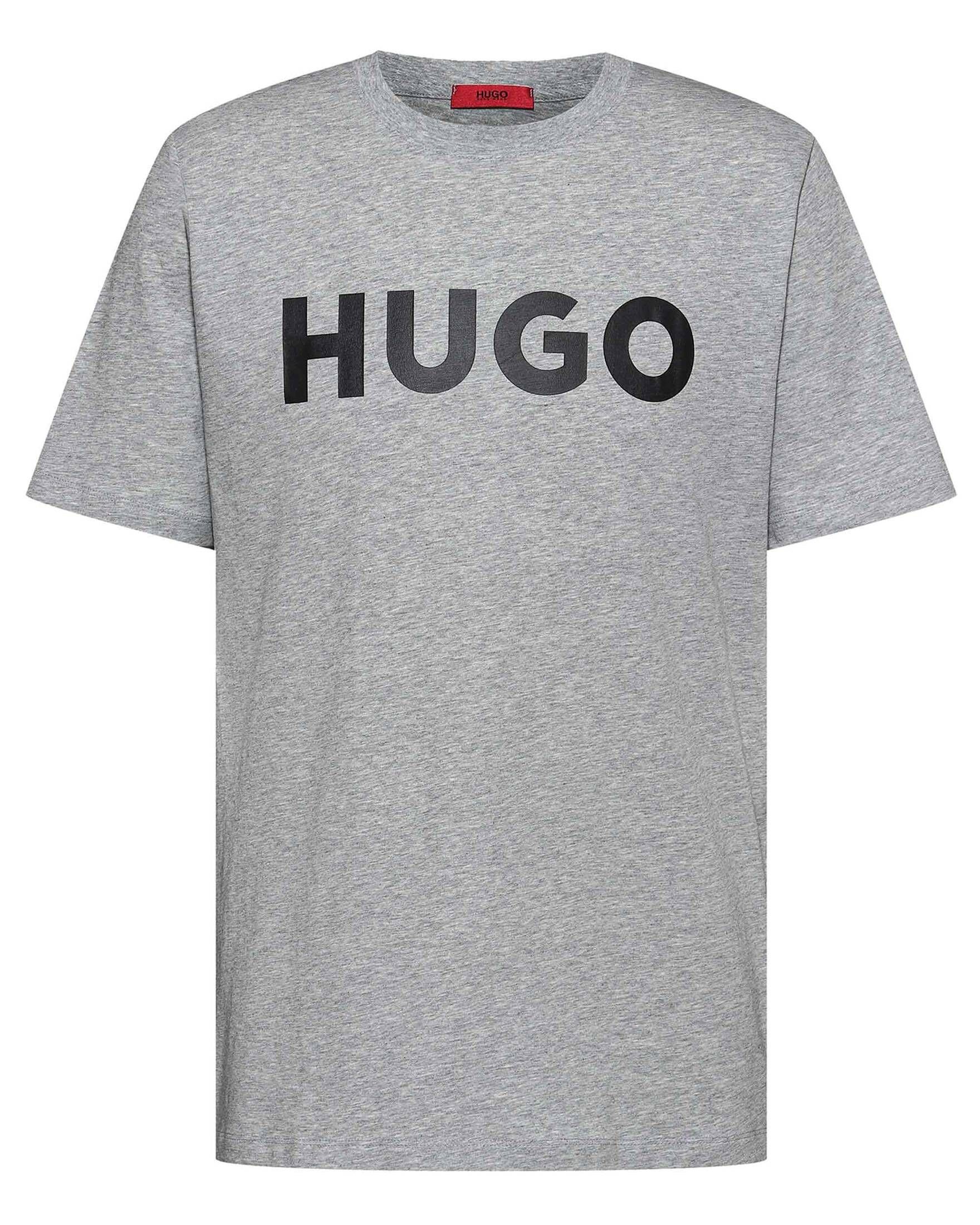 HUGO T-Shirt Herren T-Shirt DULIVIO (1-tlg) grau (13)