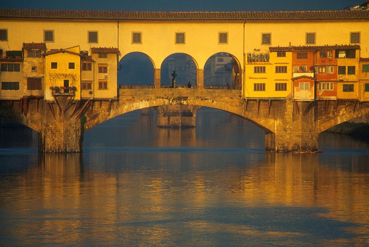 Italien Brücke Papermoon Fototapete
