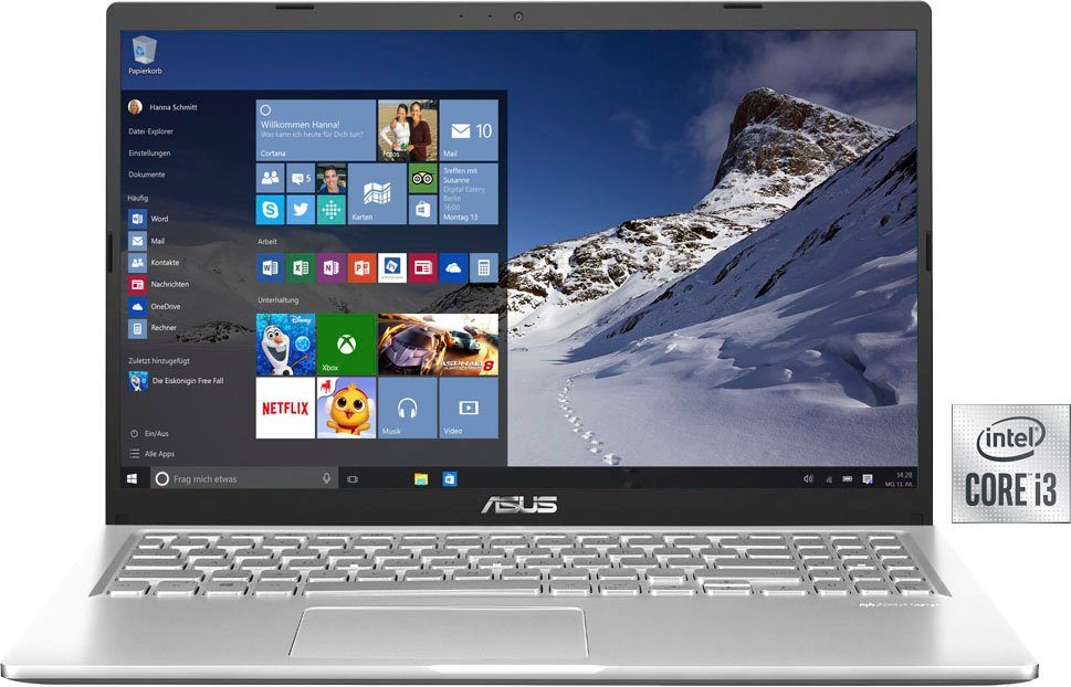 Asus Vivobook 15 F515JA-EJ721T Notebook (39,6 cm/15,6 Zoll, Intel Core i3  1005G1, UHD Graphics, 512 GB SSD, Kostenloses Upgrade auf Windows 11)  online kaufen | OTTO