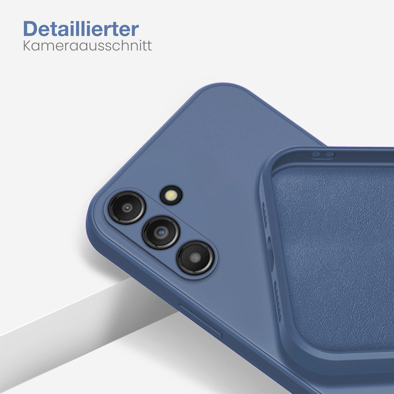 Tec-Expert Handyhülle SoftGrip Cover Hülle für Samsung Galaxy A54 5G, Handy Case Bumper integrierter Kameraschutz flexibel