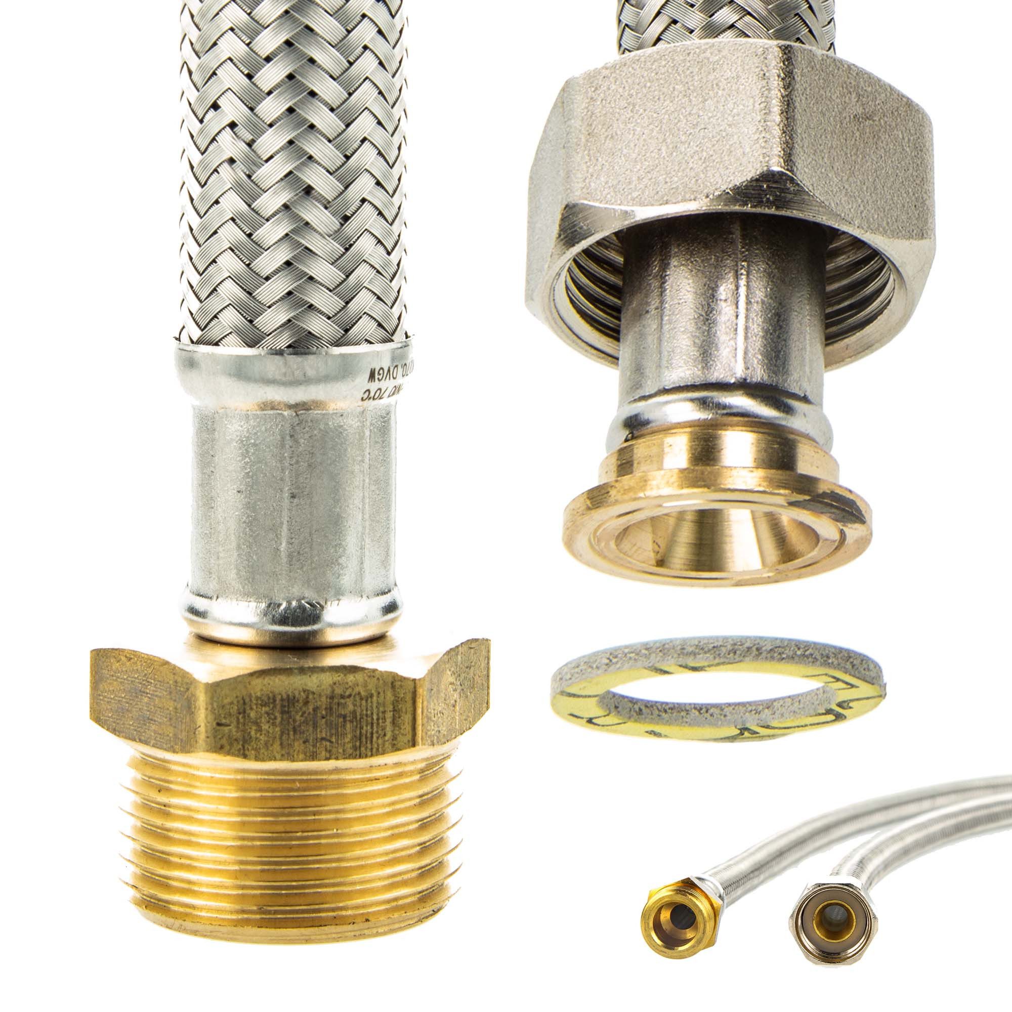 tecuro Flexschlauch Verlängerungsschlauch 3/4 Zoll DN 13, für Wasch- und Sp günstig online kaufen