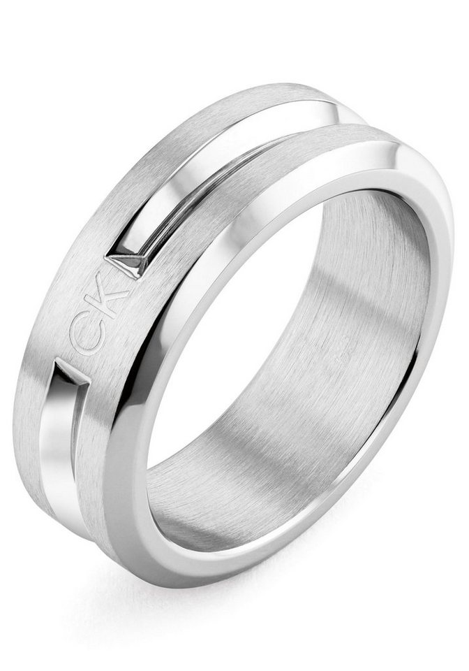 Calvin Klein Fingerring Schmuck Edelstahl Fingerring Herrenring, zu Hoodie,  Shirt, Jeans, Sneaker, Jacke, Calvin Klein Underwear!, CK Schmuck -  Herrenring