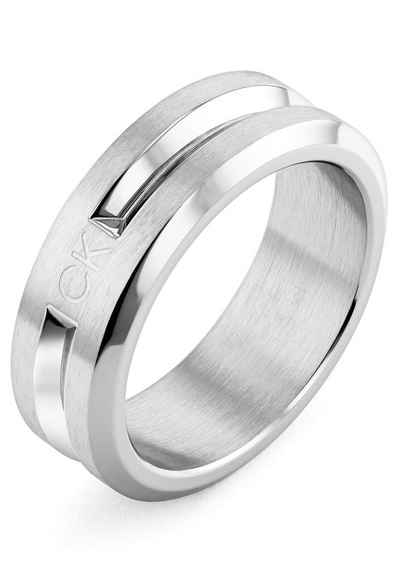 Calvin Klein Fingerring Schmuck Edelstahl Fingerring Herrenring