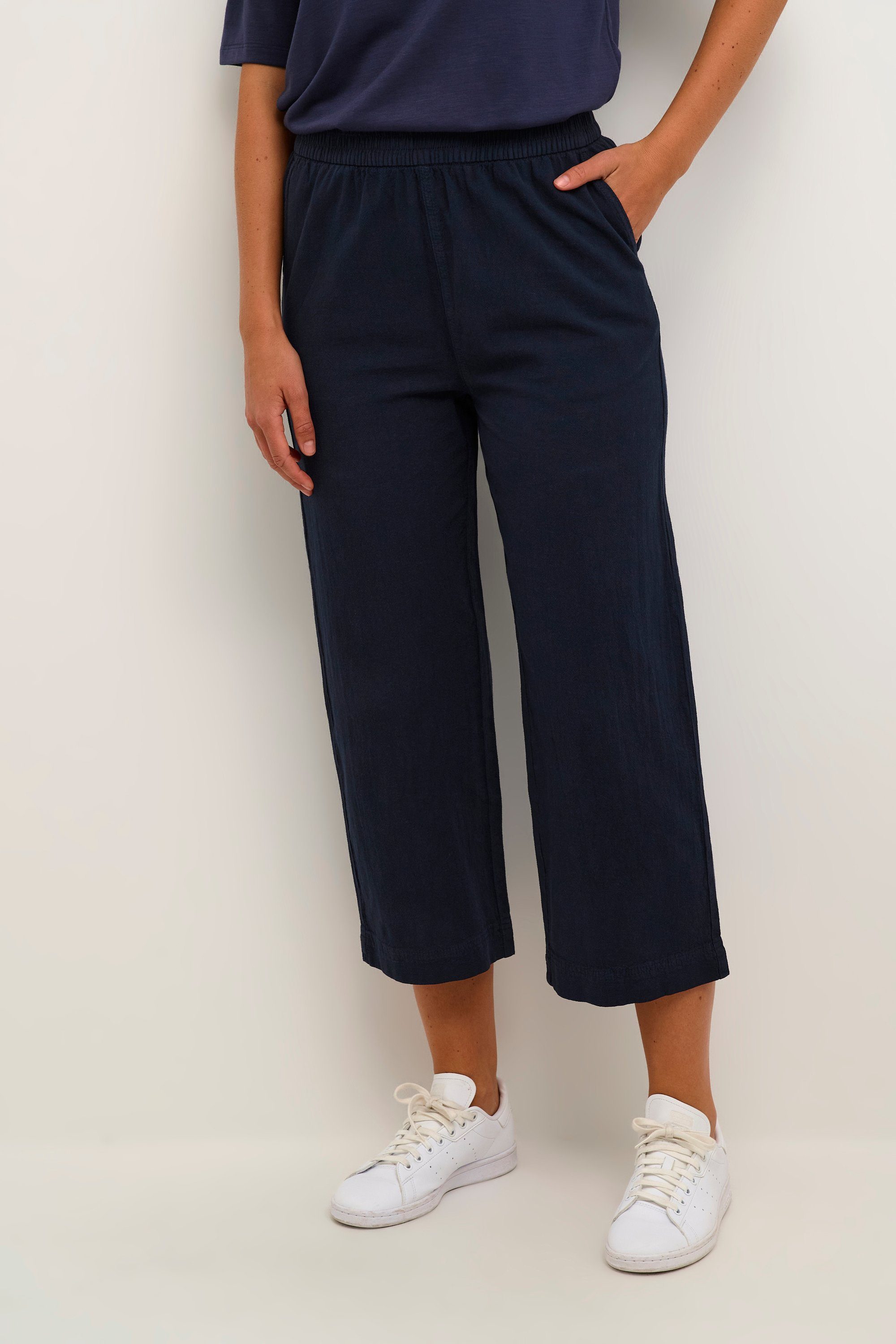 KAFFE Stoffhose Casual Hose KAnaya günstig online kaufen