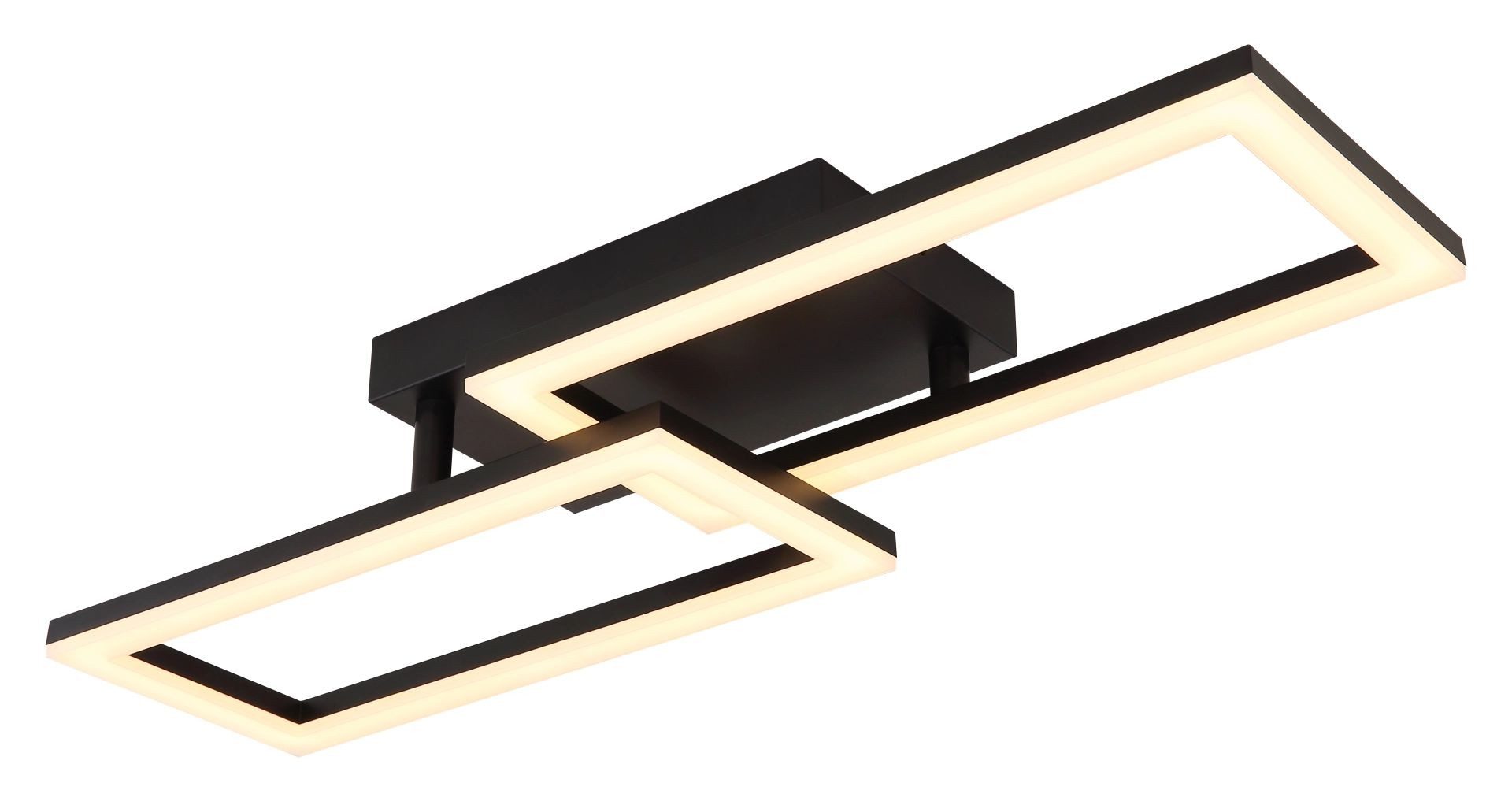 GLOBO LIGHTING LED Deckenleuchte SAPENA, LED fest integriert, Warmweiß, Deckenlampe, beweglich, Wohnbereich, Essbereich, Flur