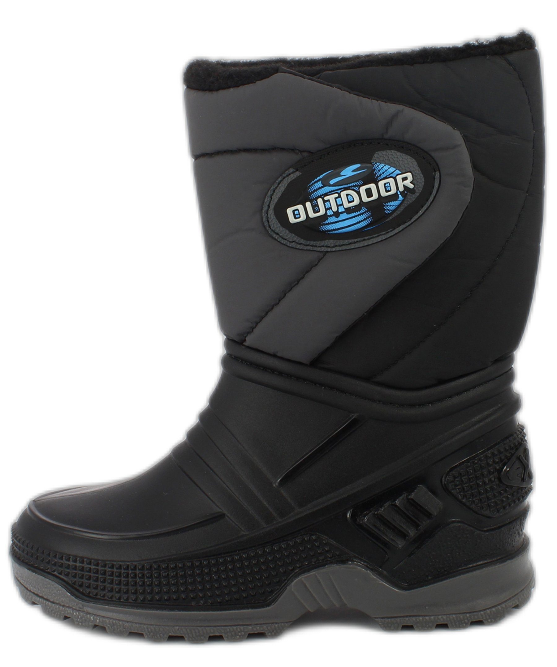 Beck Winterstiefel Outdoor Резиновые сапоги (für Jungen, Mädchen und Damen, flauschiges Futter für warme Füße bei Kälte und Schnee) Mit Klettverschluss