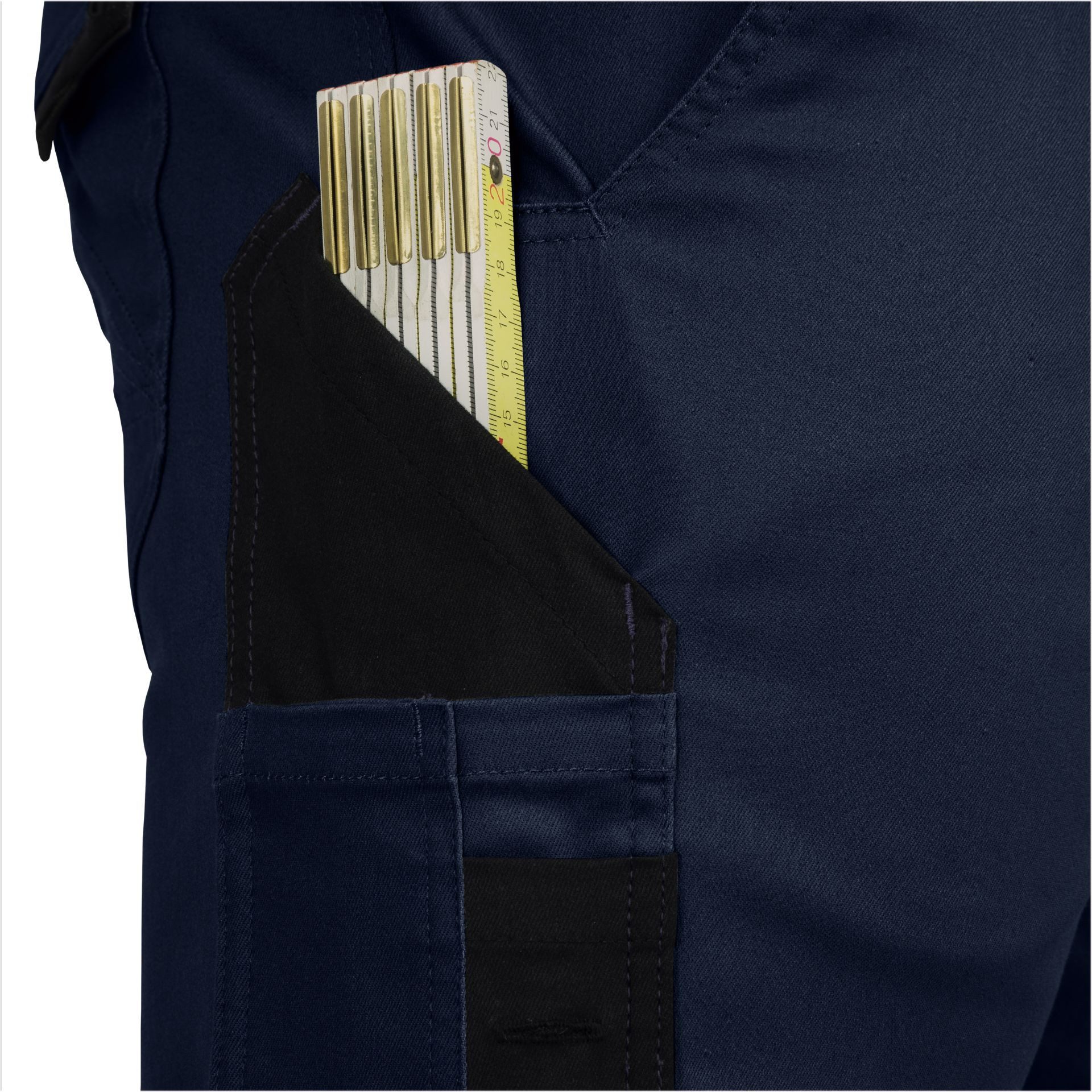 Leibwächter Arbeitslatzhose Flexline mit Extra breiten Trägern und flexibler Bundweite