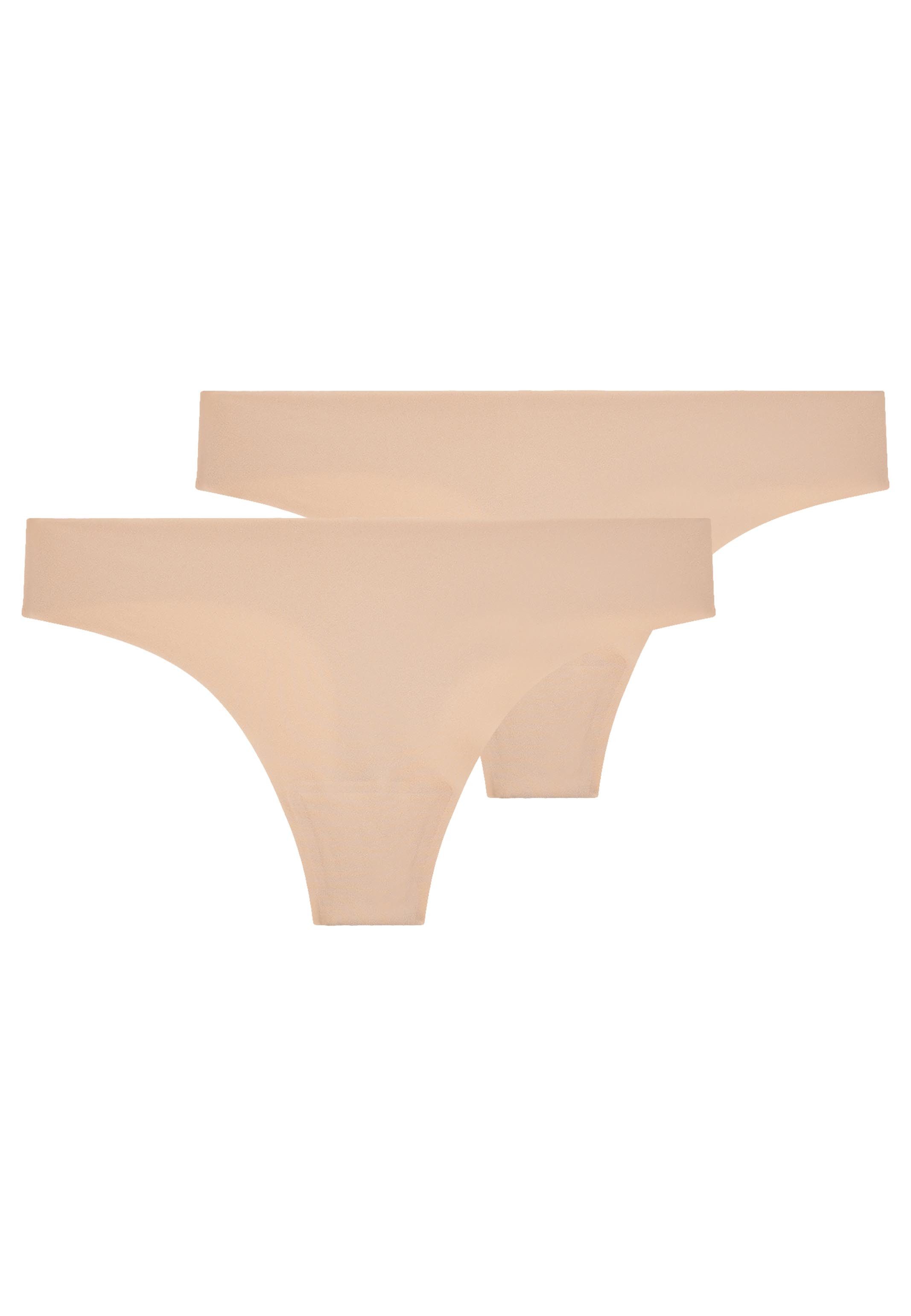 SIMONE PERELE T-String 2er Pack Uniq (Spar-Set, 2-St) String - Blickdicht - Glattes Design für unsichtbaren Sitz