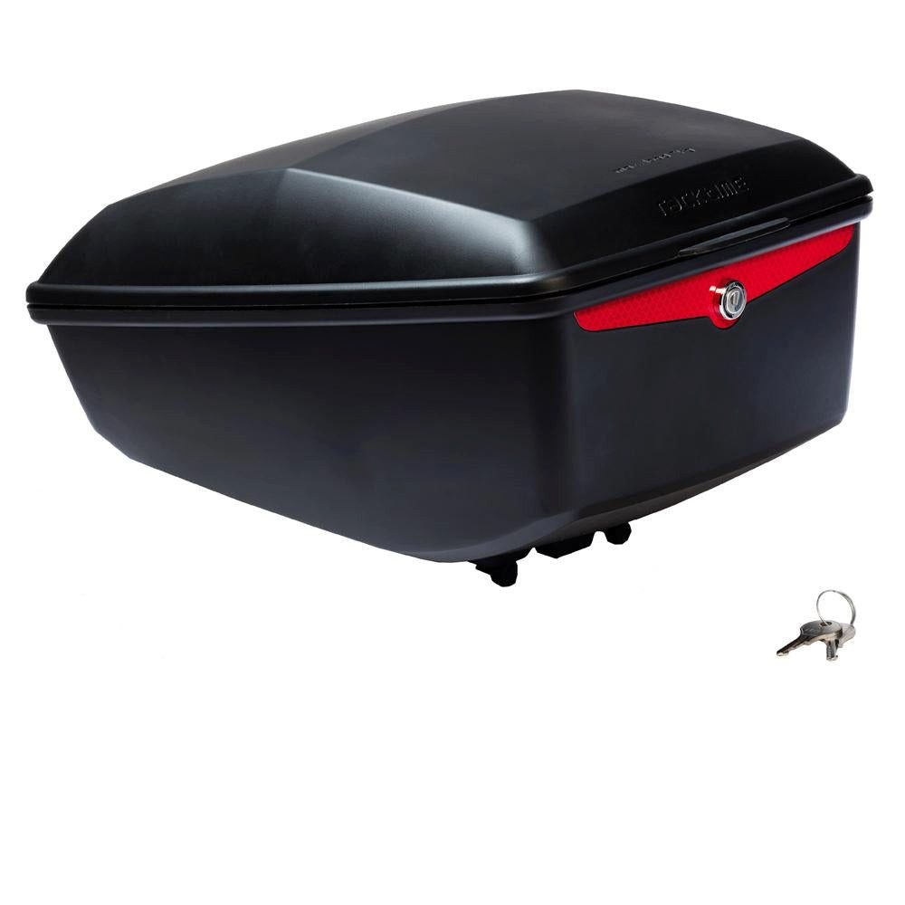 racktime Fahrradkoffer Racktime Tour Box Fahrradkoffer 13,3L - 22x27x38cm - schwarz - abschli