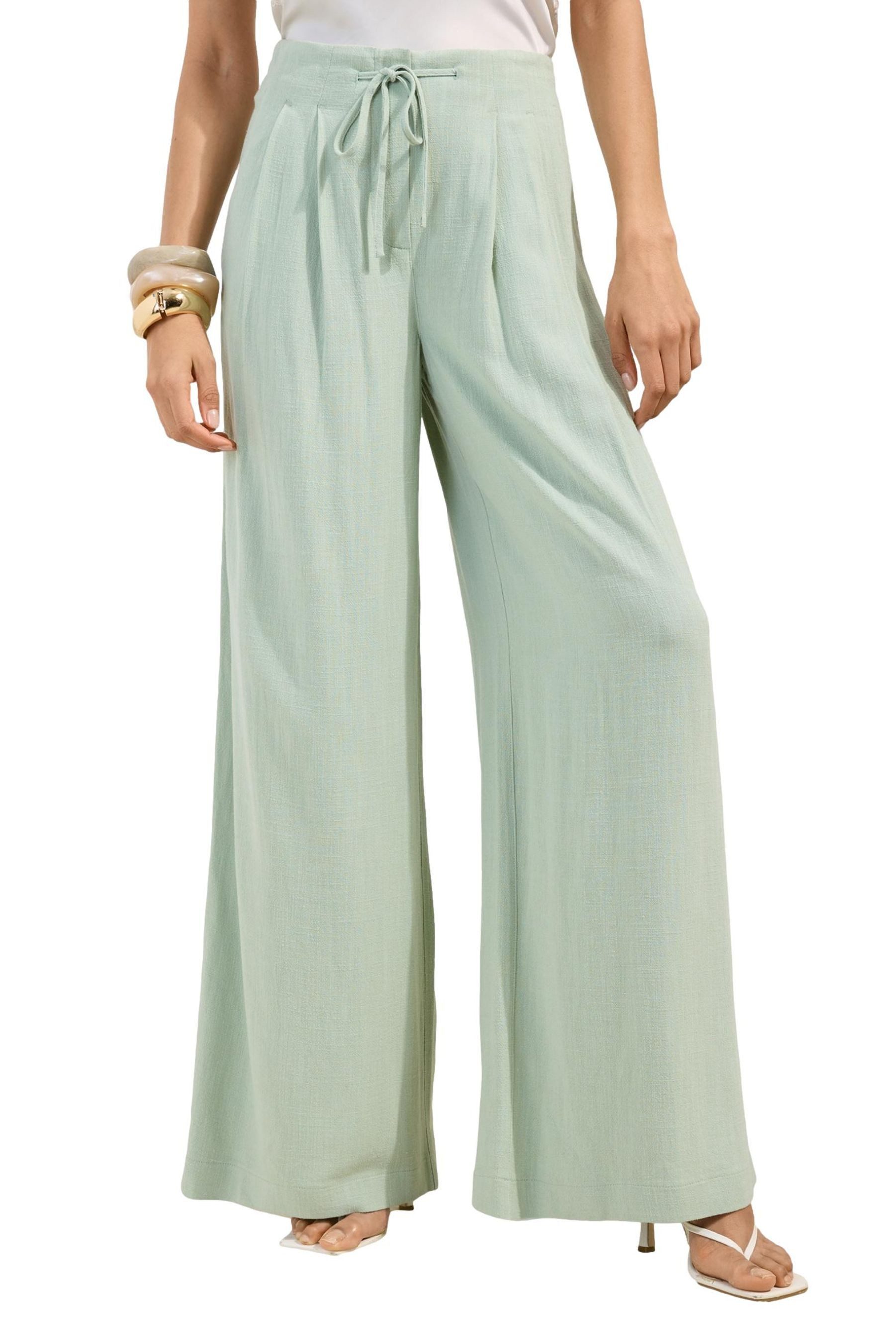 Friends Like These Palazzohose Friends Like These Hose mit superweitem Bein (1-tlg)