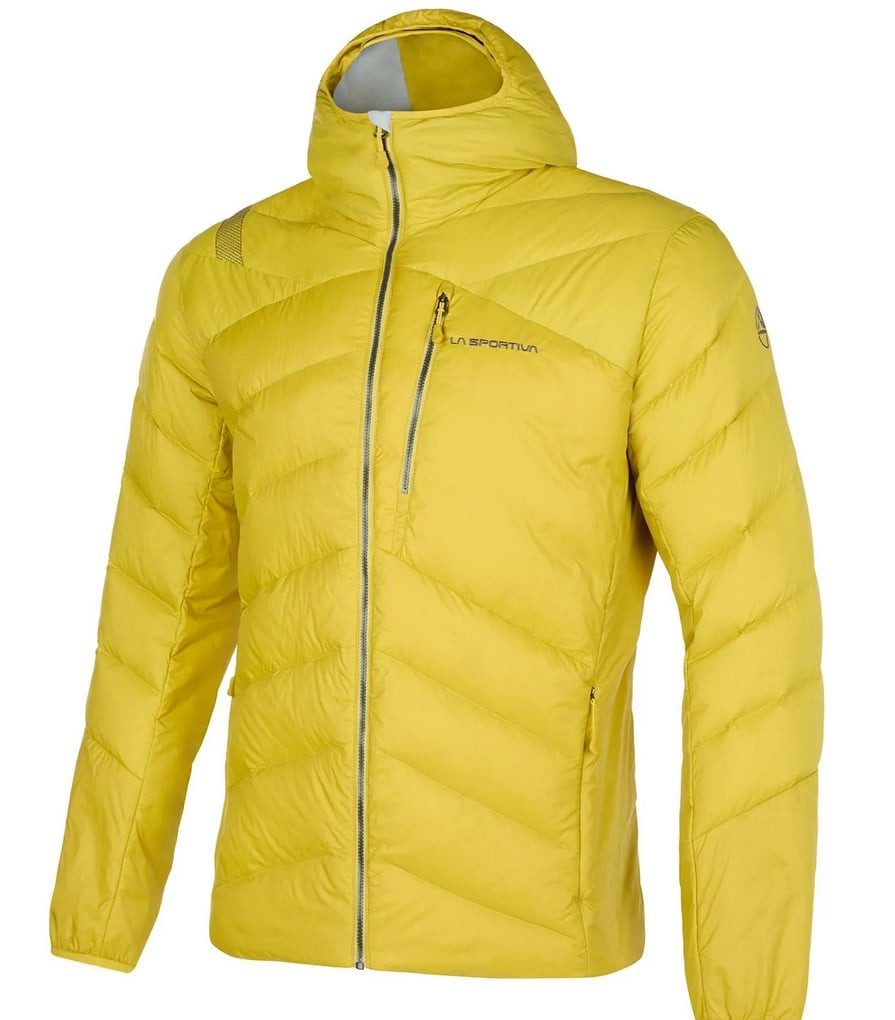 La Sportiva Winterjacke Winter-Daunenjacke Deimos gelb Herren