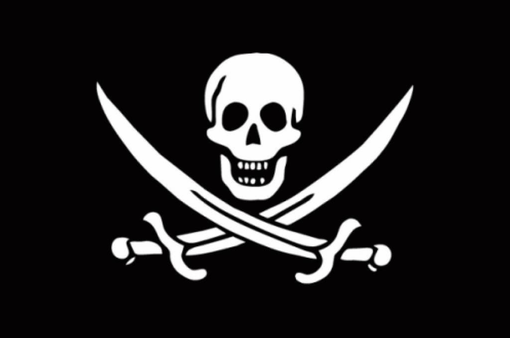 Flagge Fahne Flagge Totenkopf Pirat - große Fahne - 150 x 250 cm