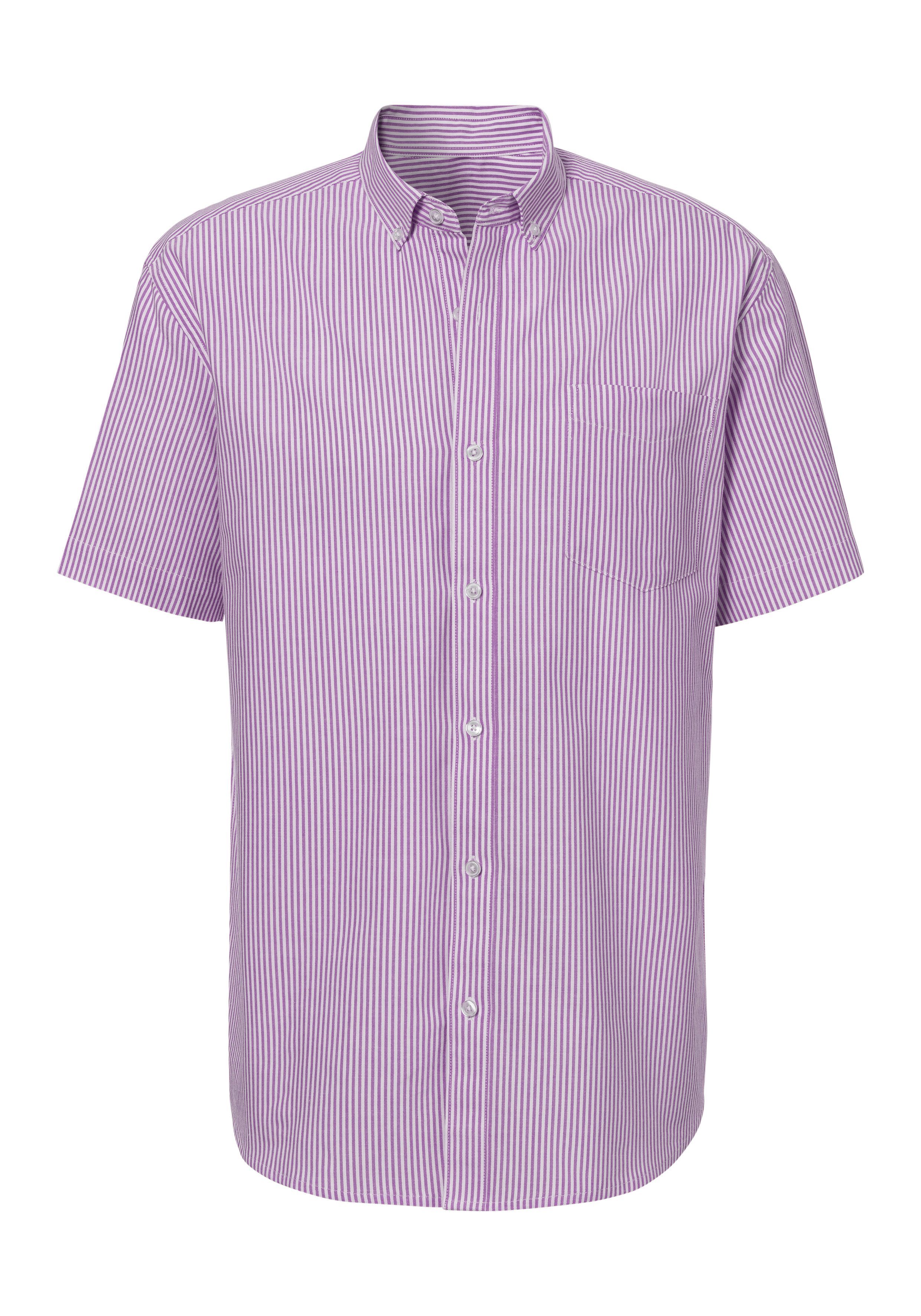H.I.S Kurzarmhemd Regular fit Oxfordhemd kurzarm mit Button-down-Kragen aus reiner Baumwolle. € 29,99