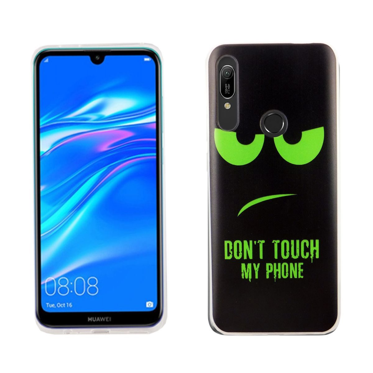 König Design Handyhülle Huawei P Smart Z, Huawei P Smart Z Handyhülle Bumper Backcover Grün