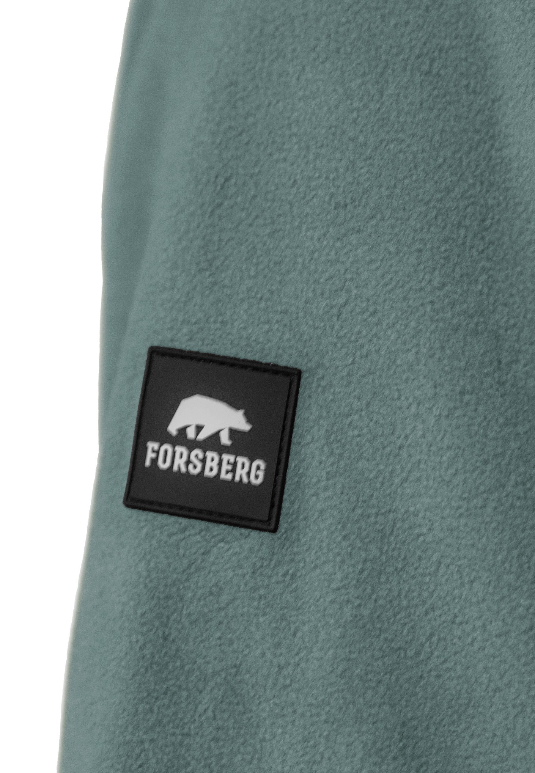 FORSBERG Sweatshirt Dicker Fleece Hoodie Zipper