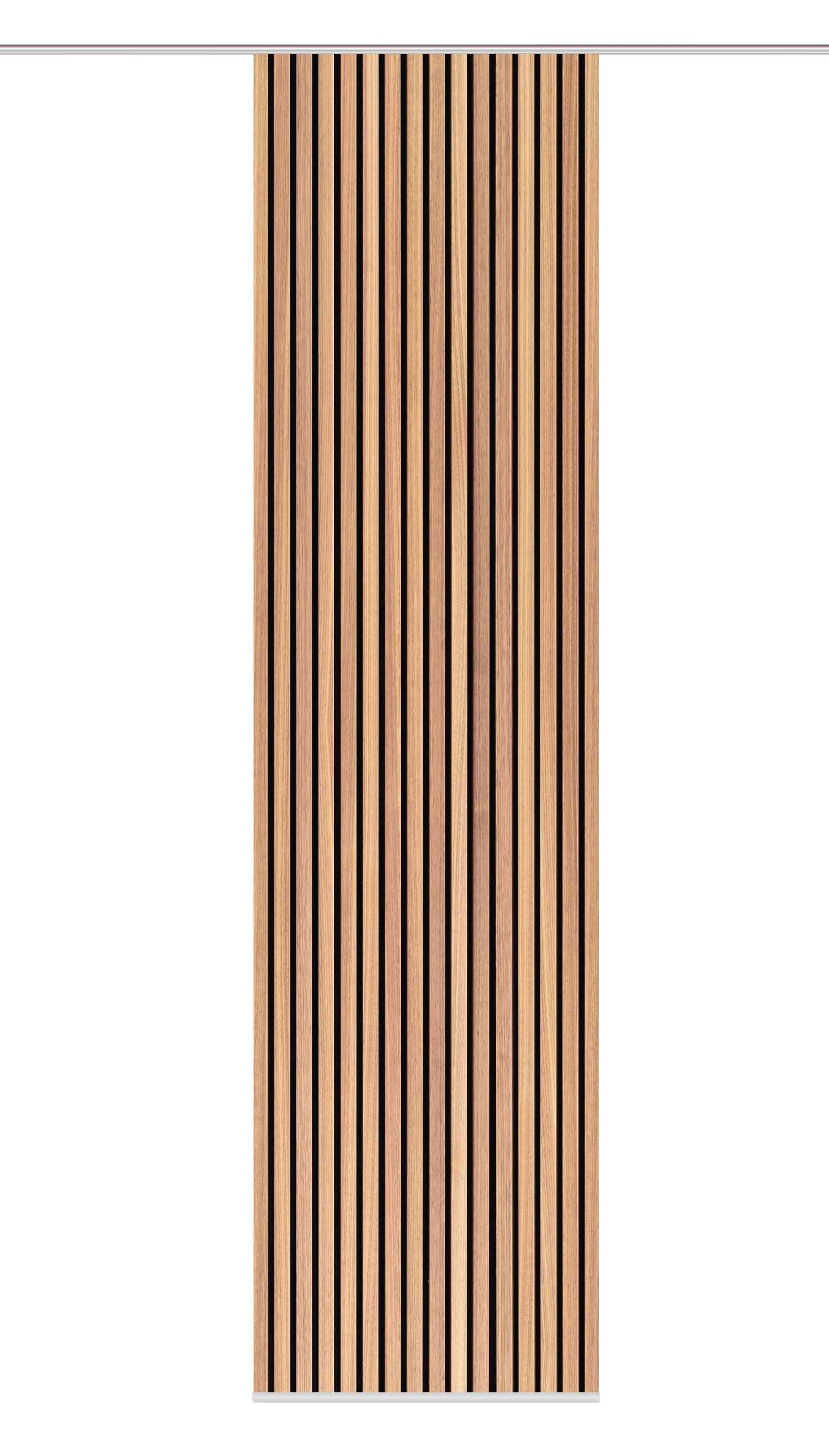 HOME WOHNIDEEN Schiebegardine Schiebegardine PANILO, Seidenoptik, blickdich günstig online kaufen