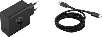 Asus ROG 65W Adapter & 1,2m USB-C Kabel Smartphone-Adapter USB Typ C zu USB Typ C, 120 cm