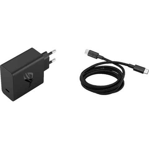 Asus ROG 65W Adapter & 1,2m USB-C Kabel Smartphone-Adapter USB Typ C zu USB Typ C, 120 cm
