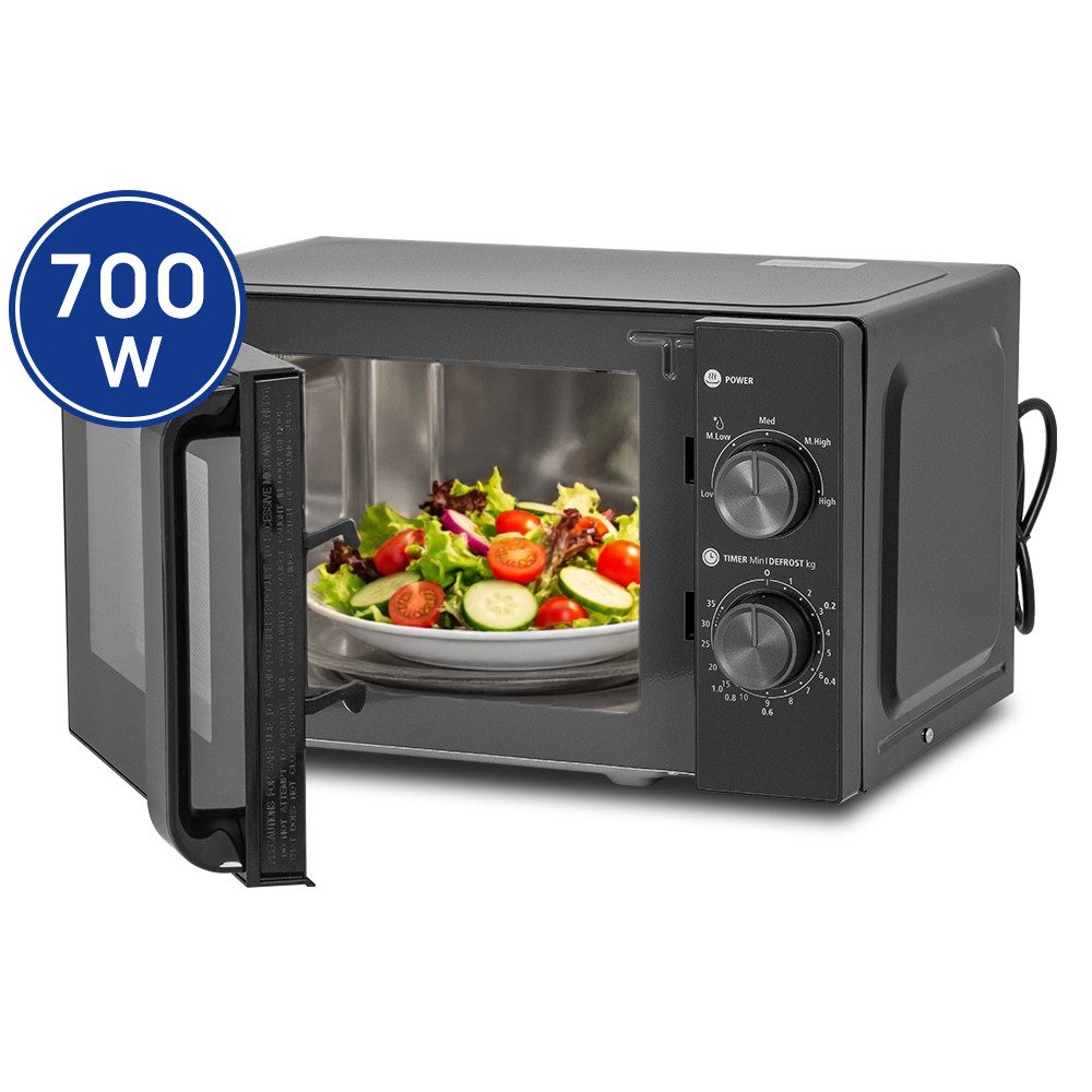 Smad Mikrowelle, Mikrowelle, 20 l, Um 360° drehbare Basis, Schnelles Kochen, Einfache Reinigung