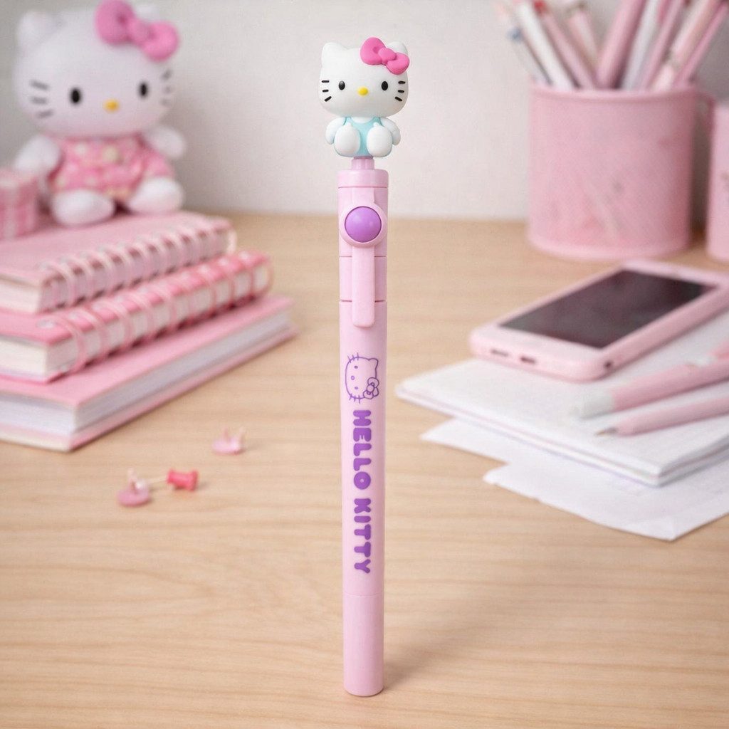 Blue Sky Designs Kugelschreiber Sanrio Hello Kitty - Fidget Pen inkl. Sammelfigur