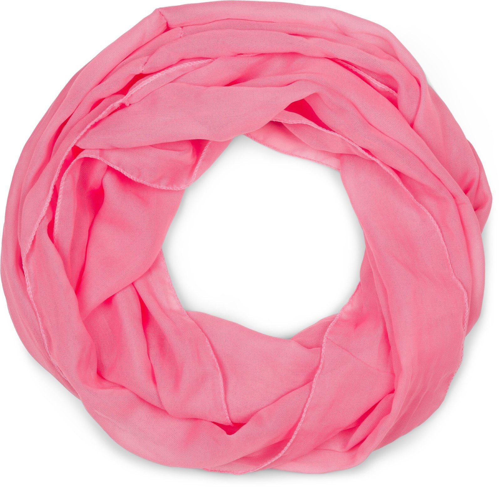 styleBREAKER Loop Seidiger unifarbener Loop, (1-St) günstig online kaufen